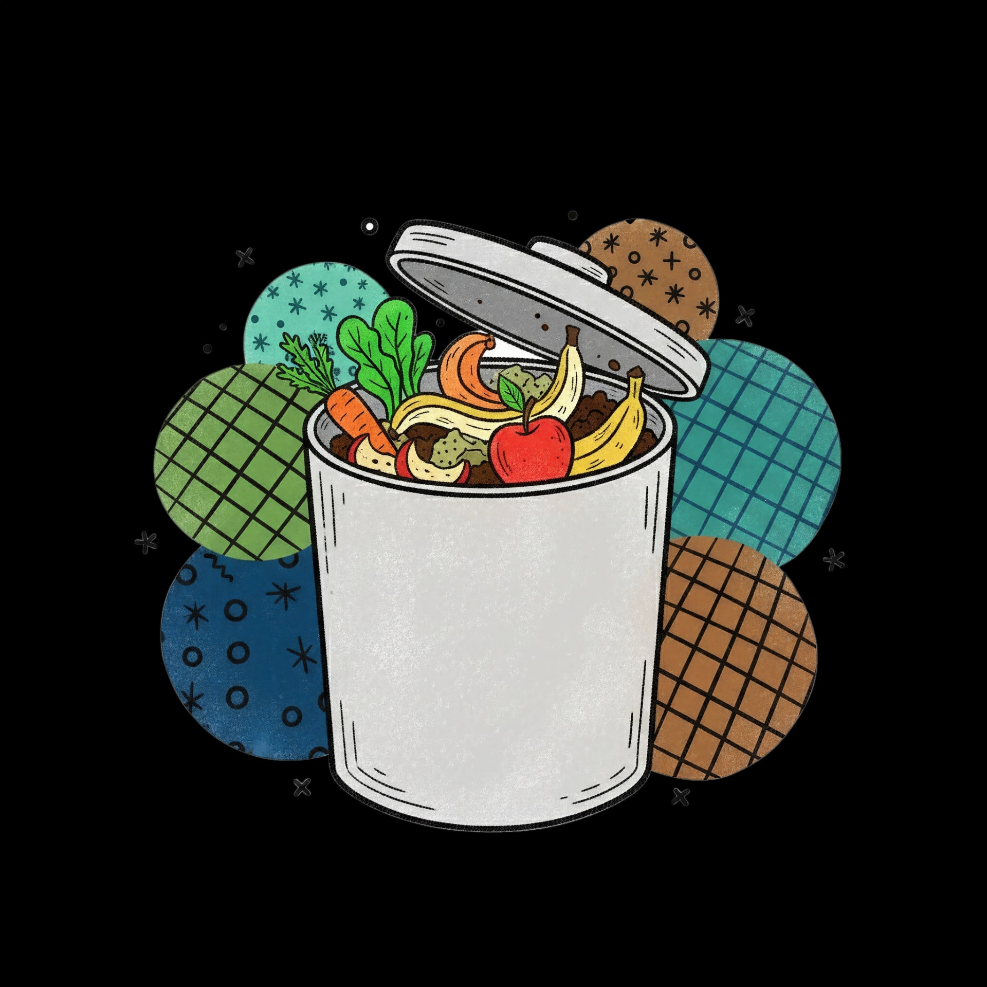 Kitchen Composting Bin