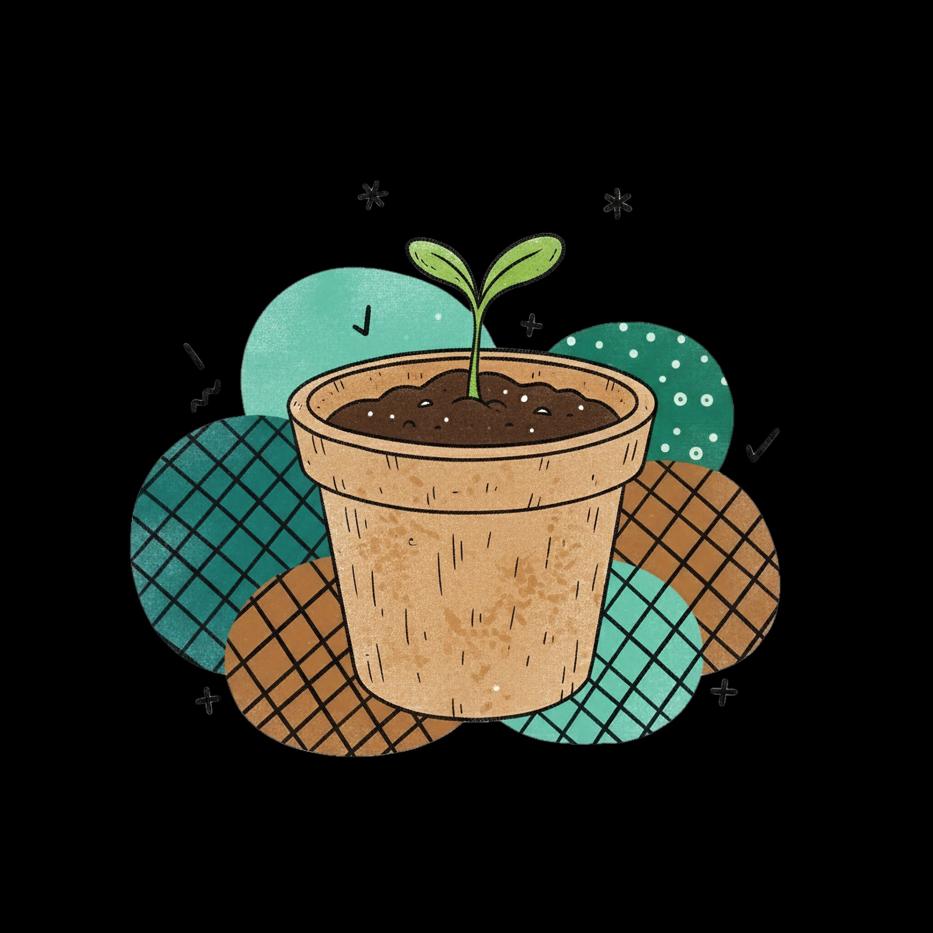 Biodegradable Seedling