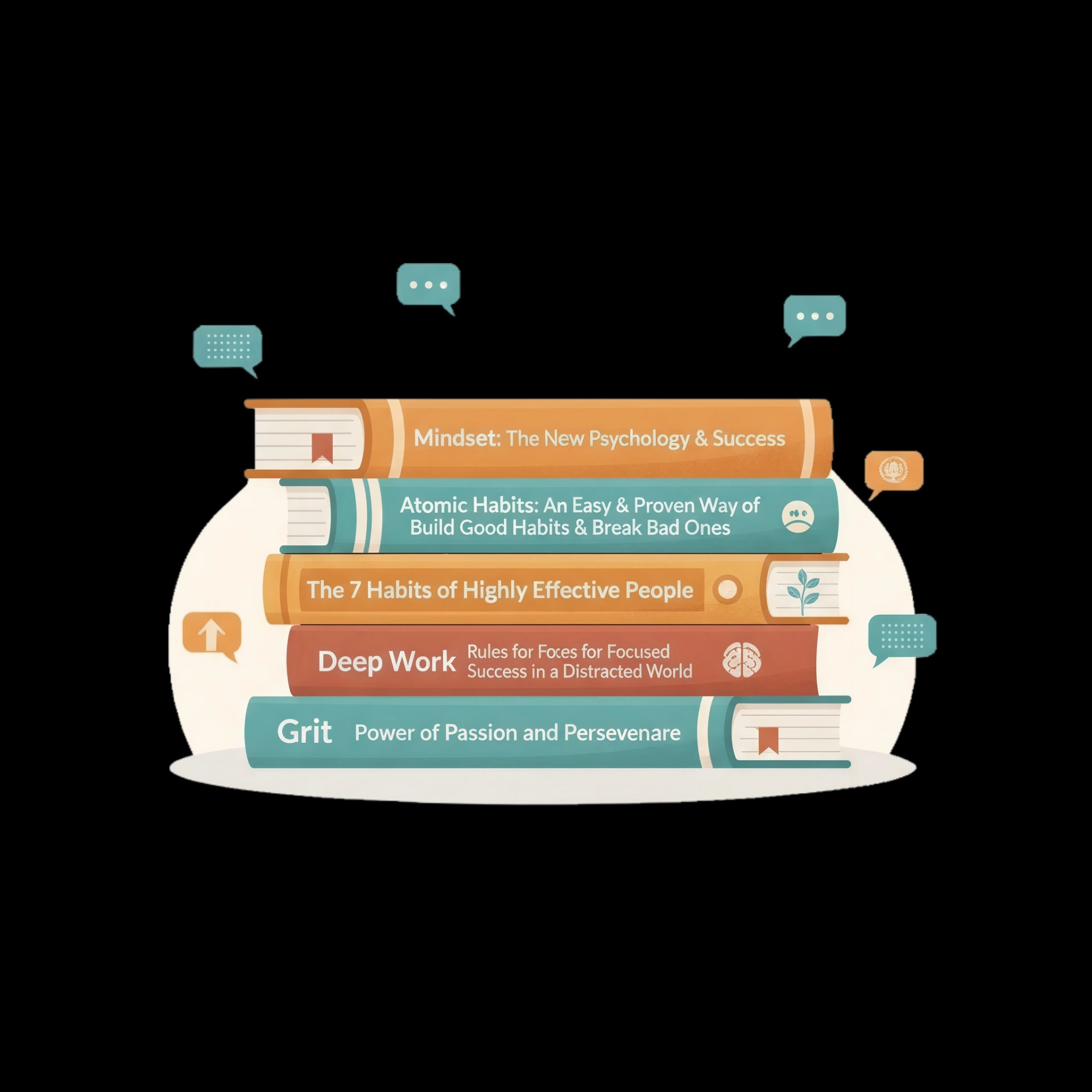 Stack of Learning Books