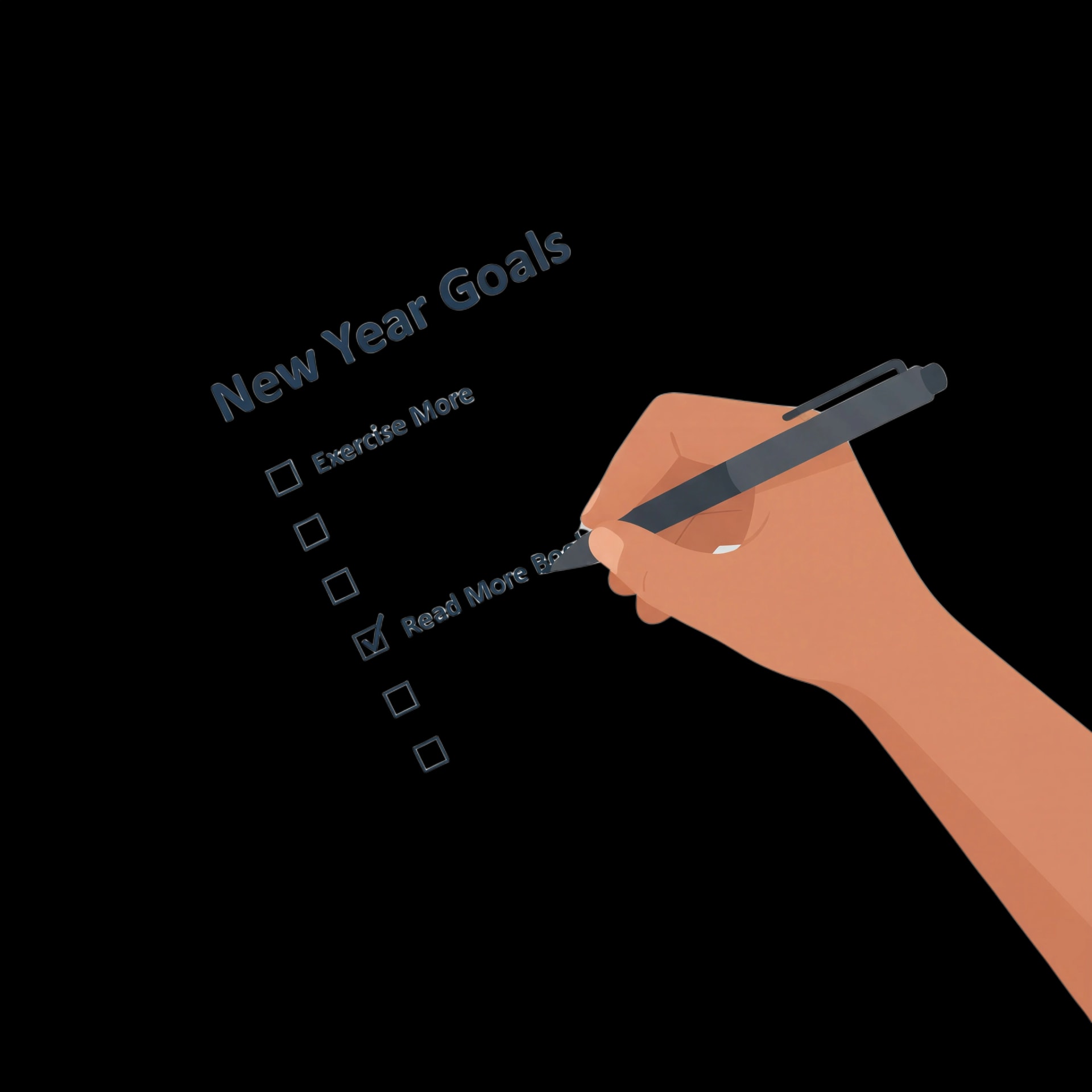 Writing New Year Goals