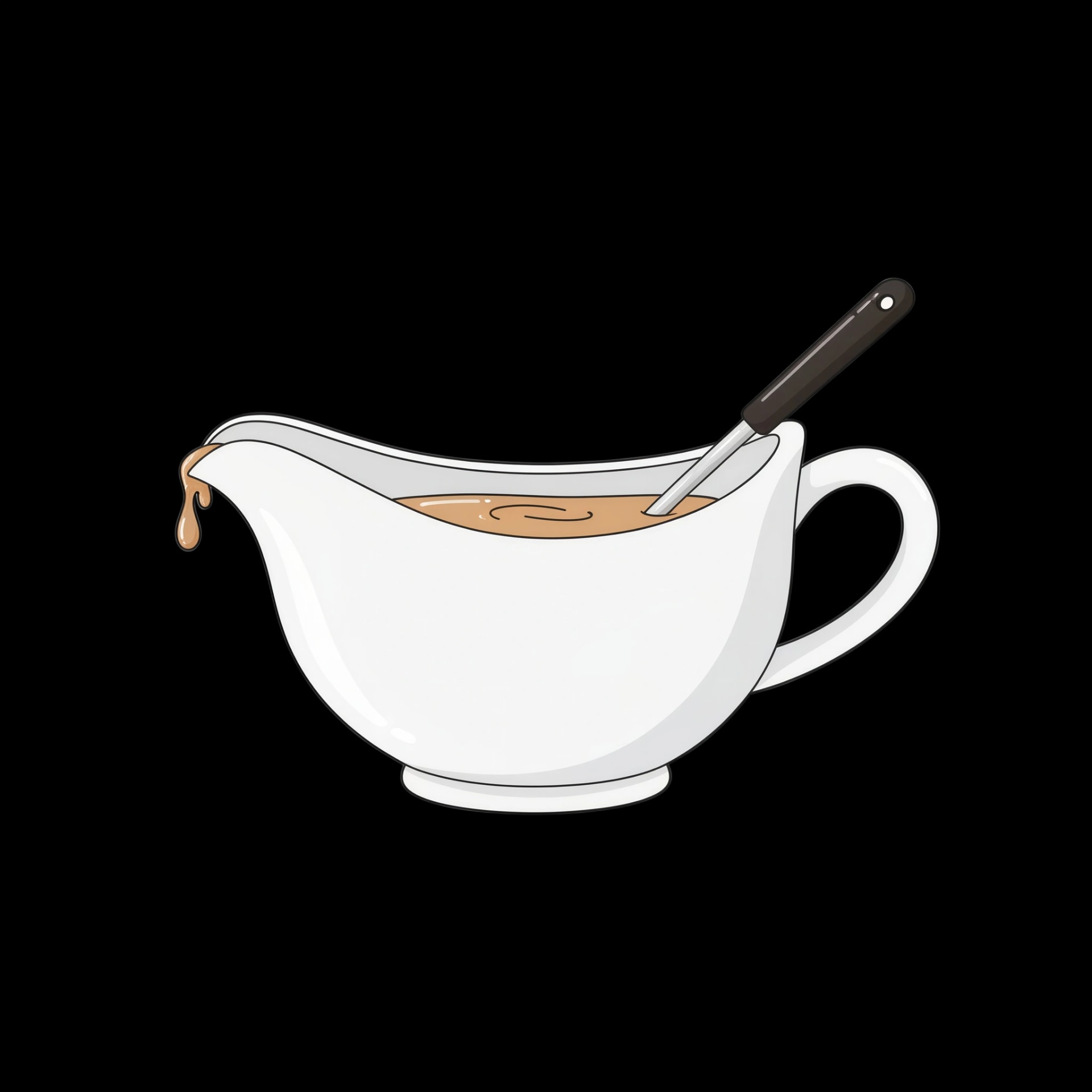 Gravy Boat and Ladle