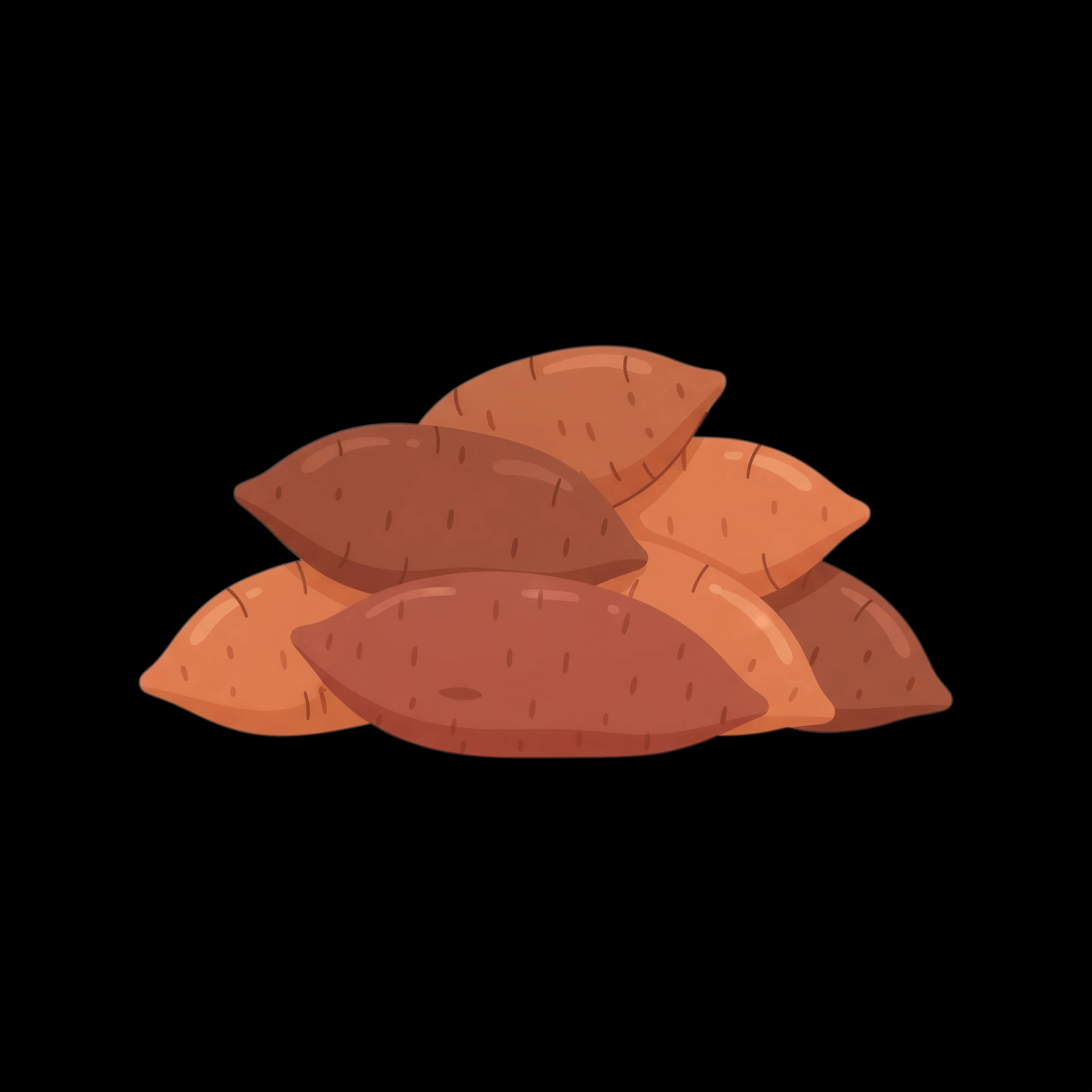 Pile of Sweet Potatoes
