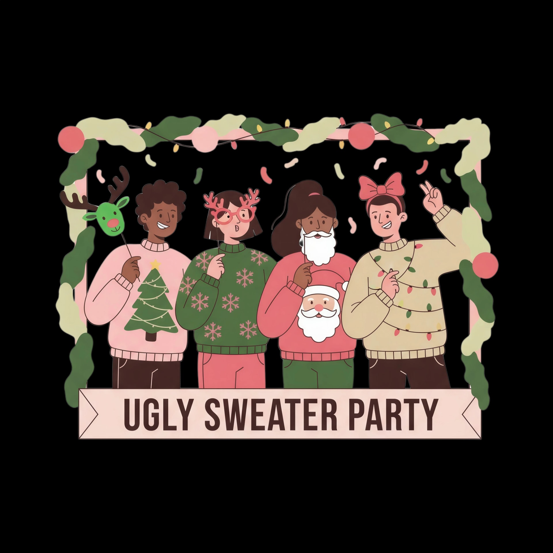 Ugly Sweater Photo Booth