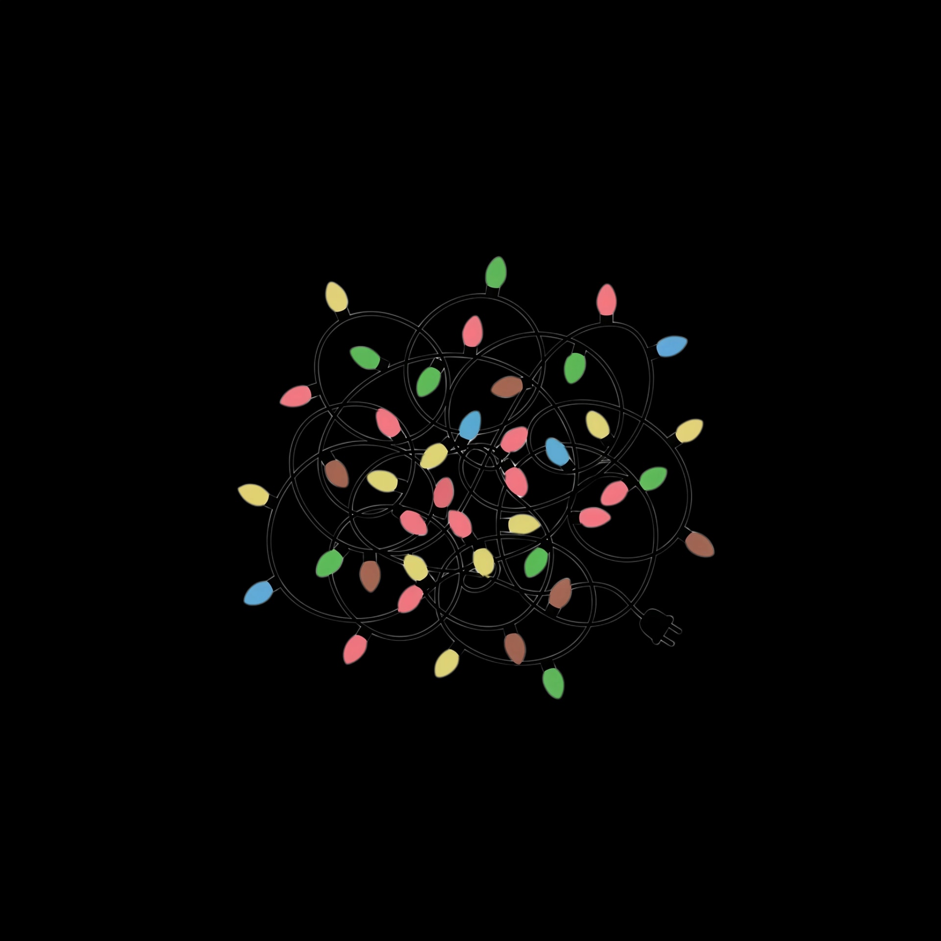 Tangled Christmas Lights