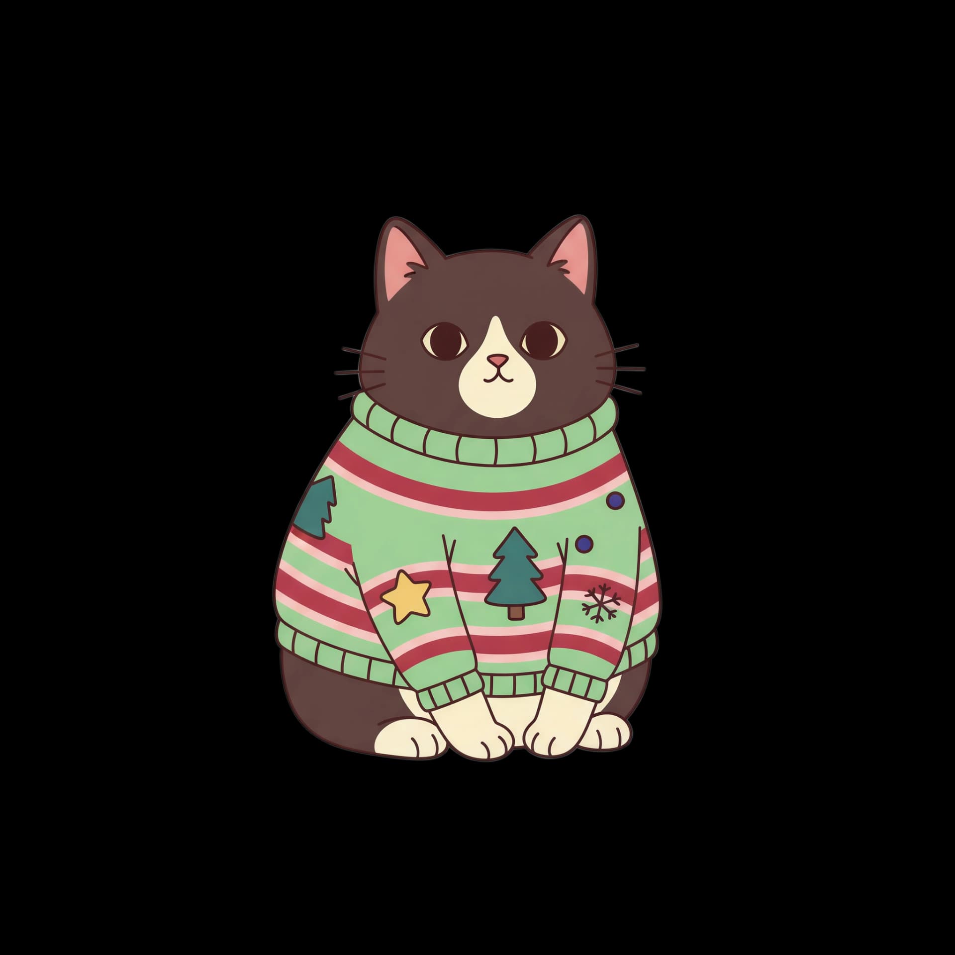 Pet in Ugly Sweater