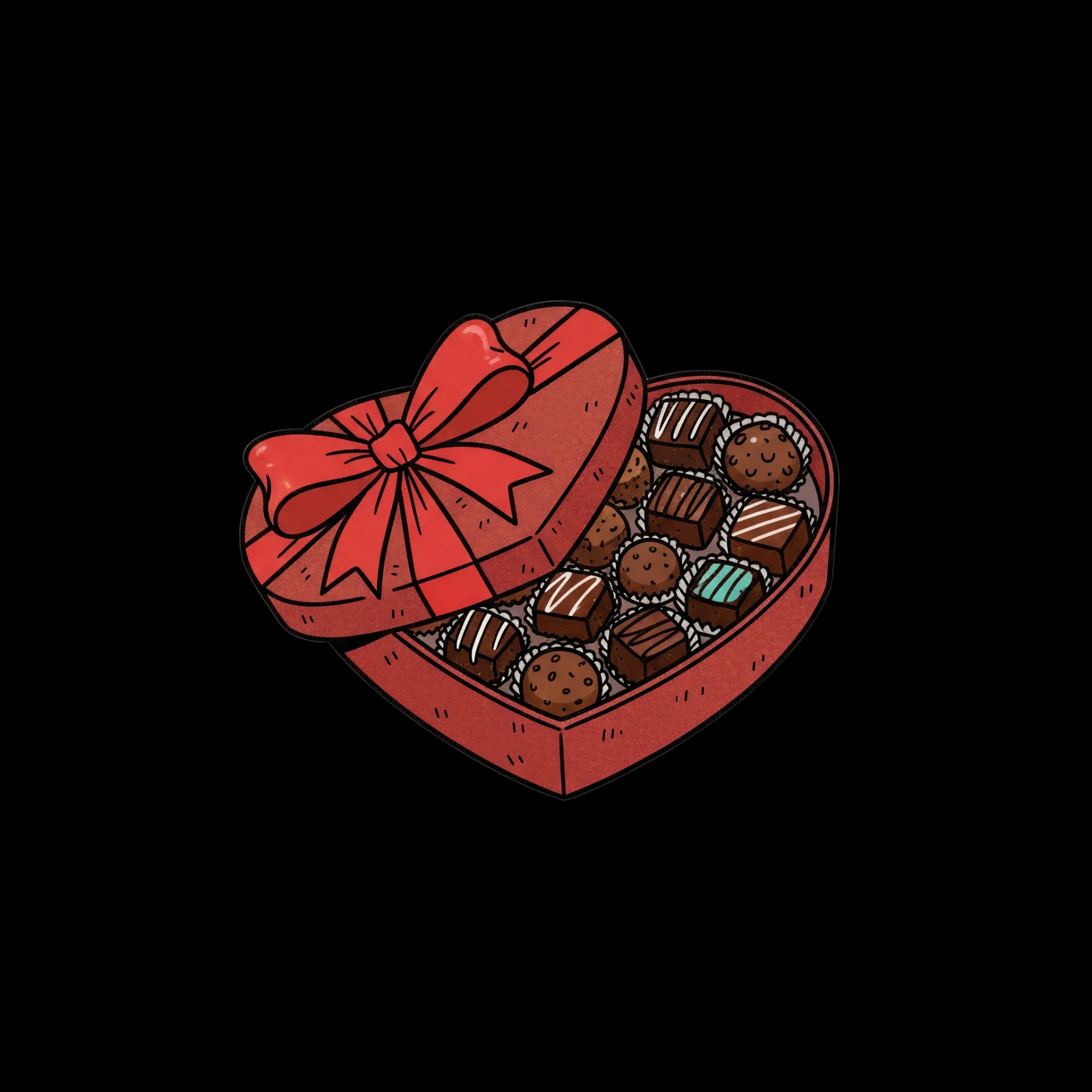 Heart Chocolate Box