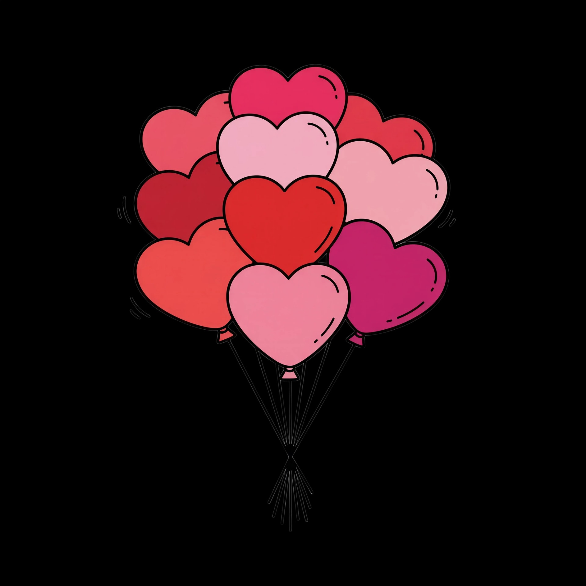 Heart Balloon Bouquet