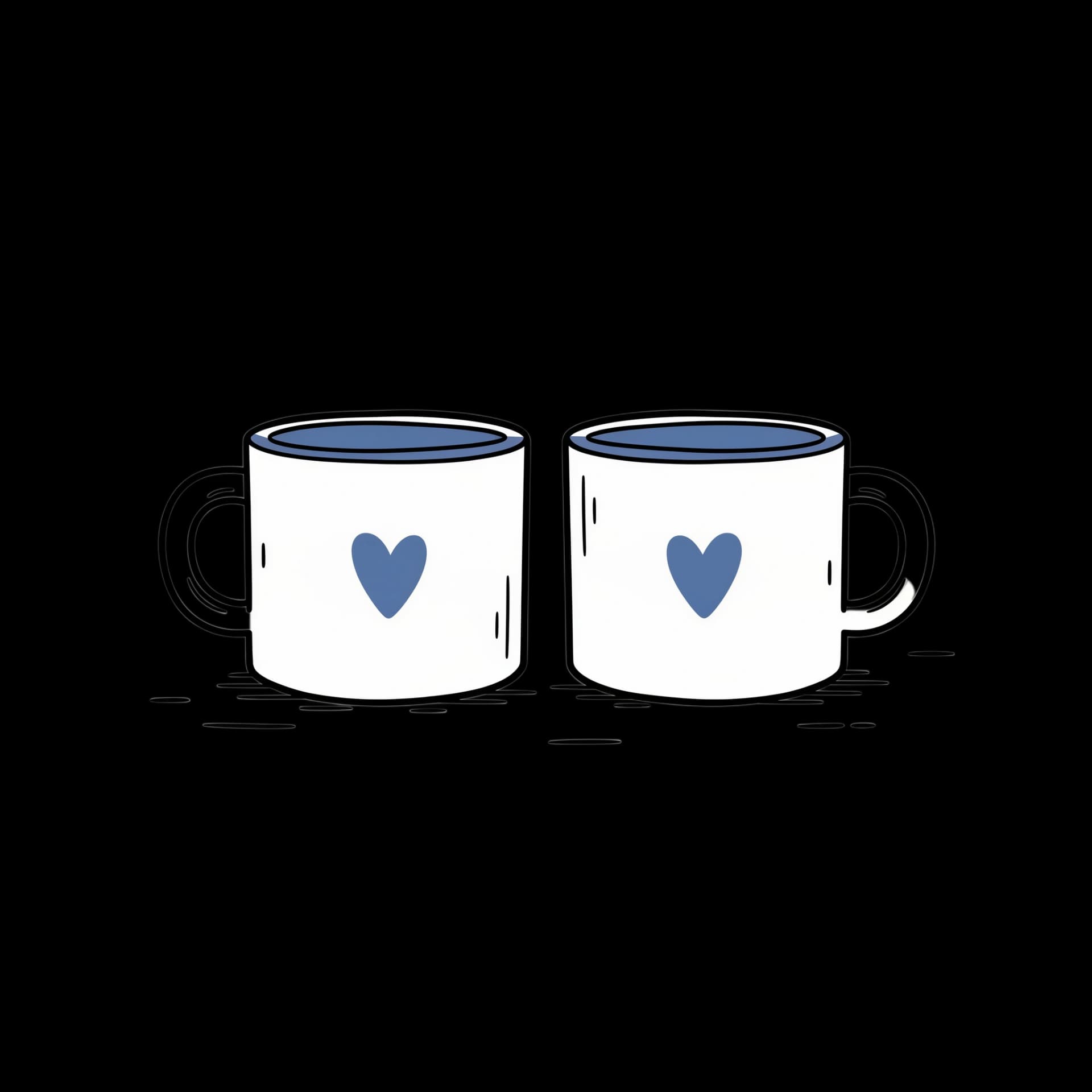 Matching Love Mugs