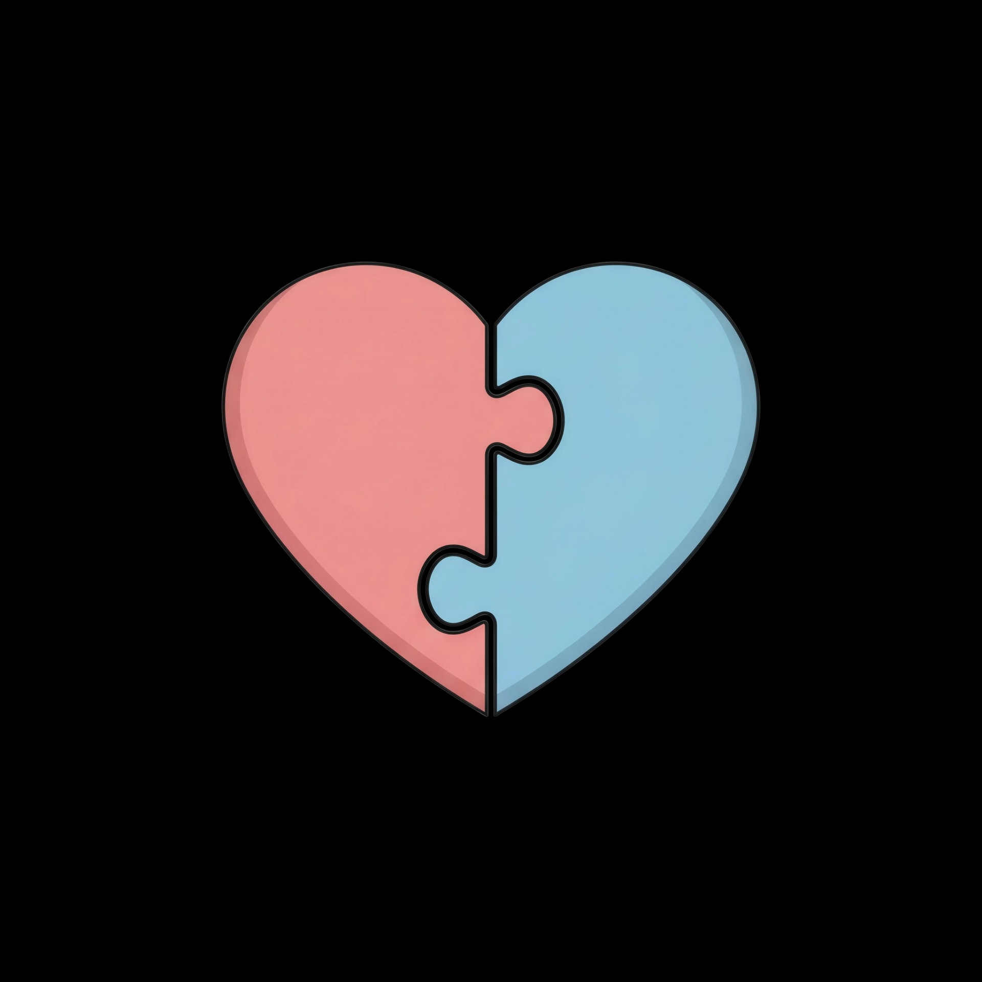 Connected Puzzle Pieces