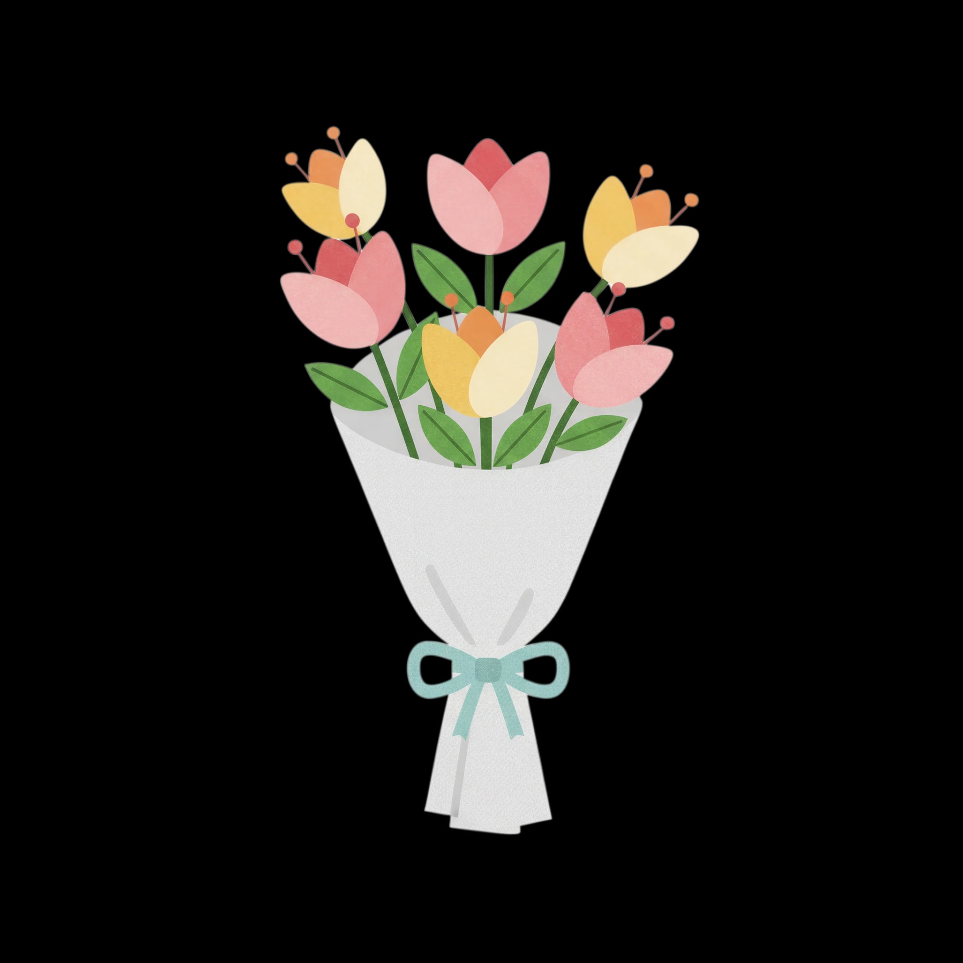Digital Flower Bouquet