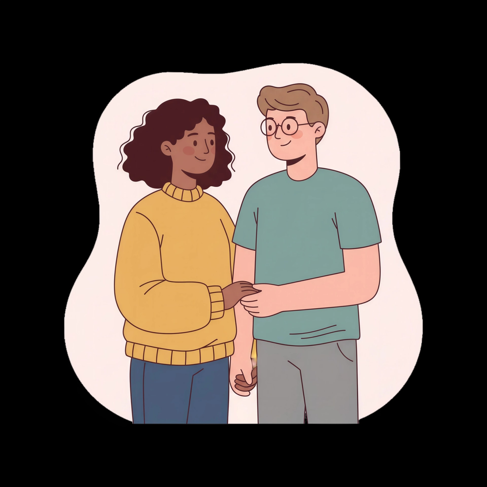 Modern Couple Portrait