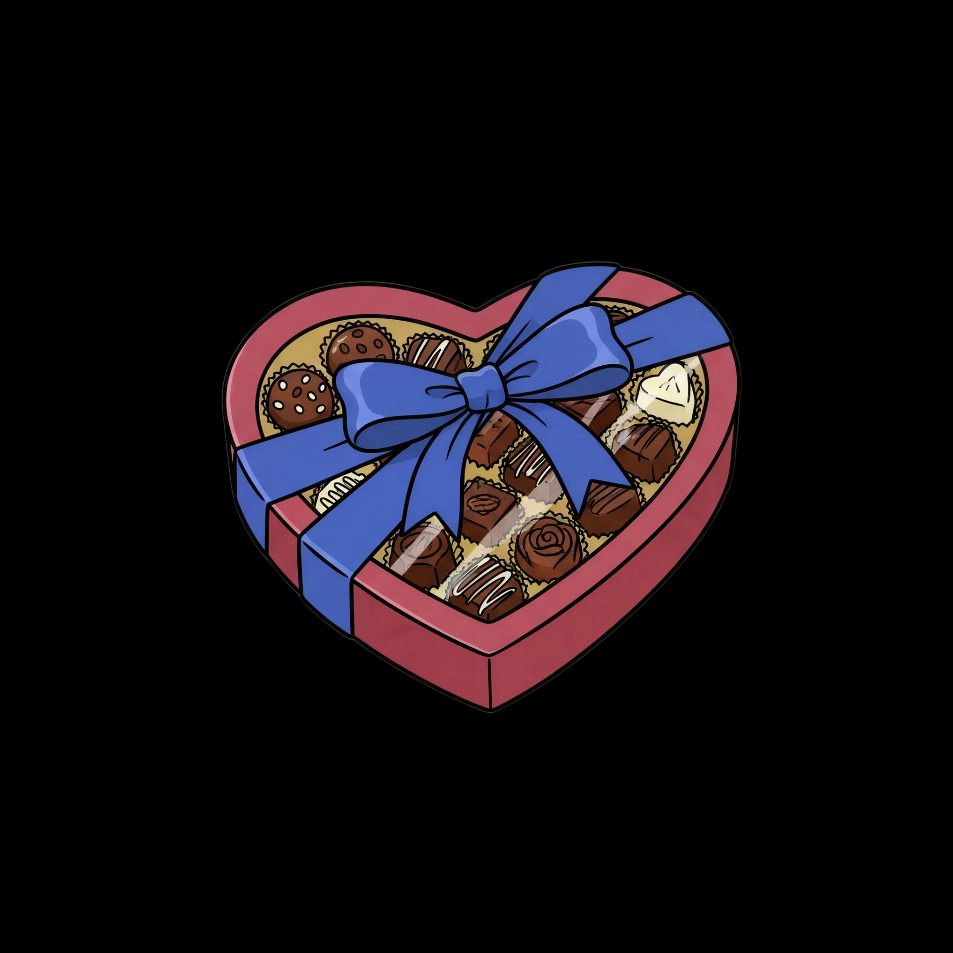 Heart Chocolate Box