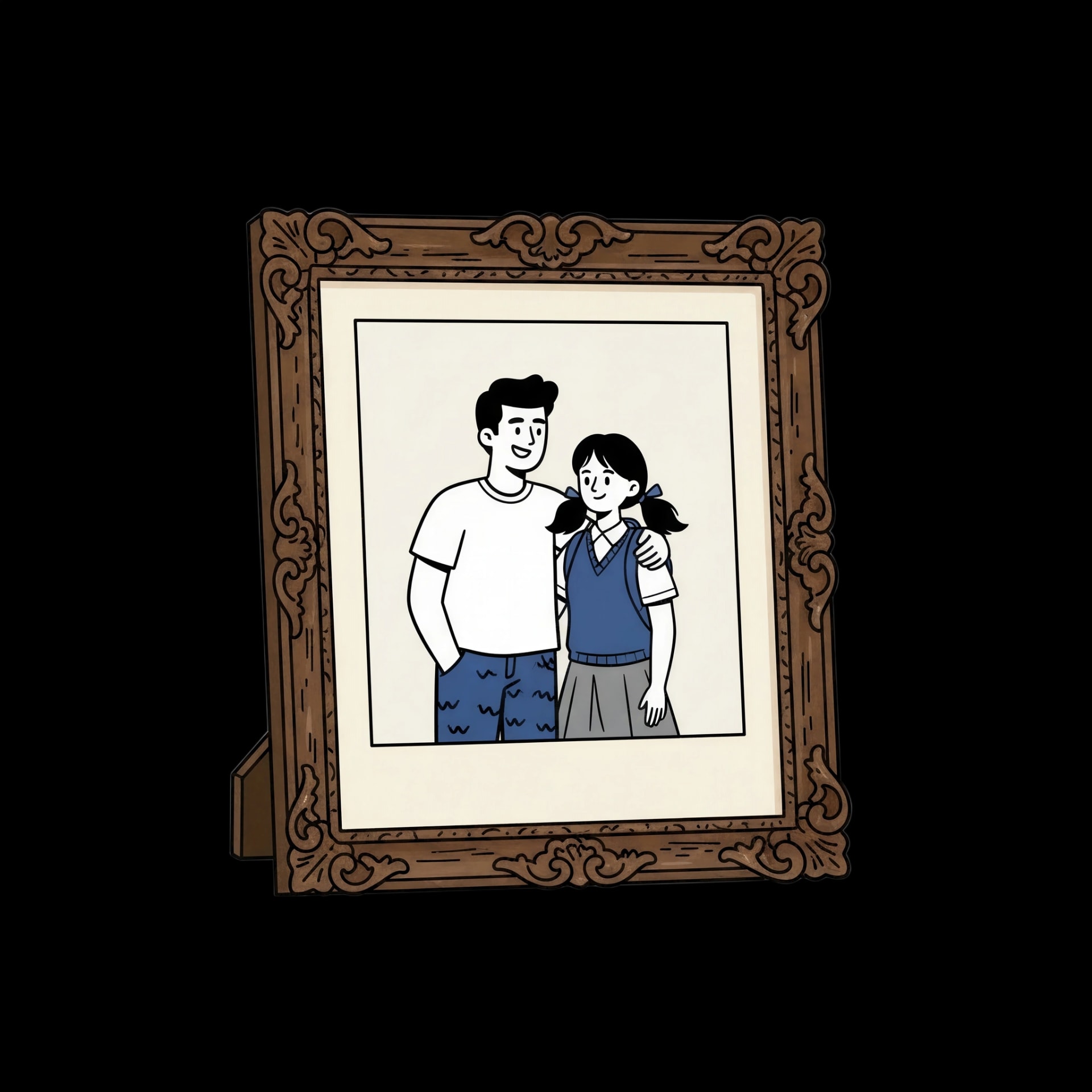 Vintage Couple Photo