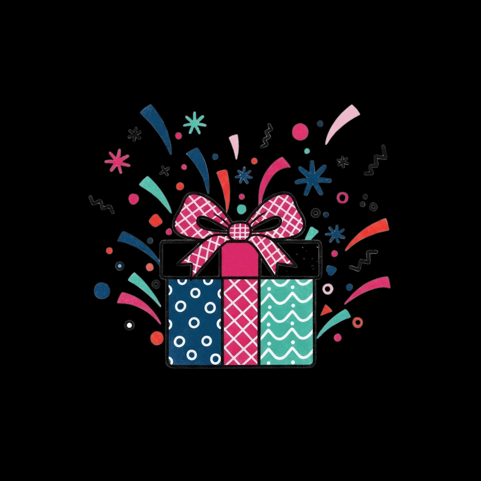 Gift Celebration Burst