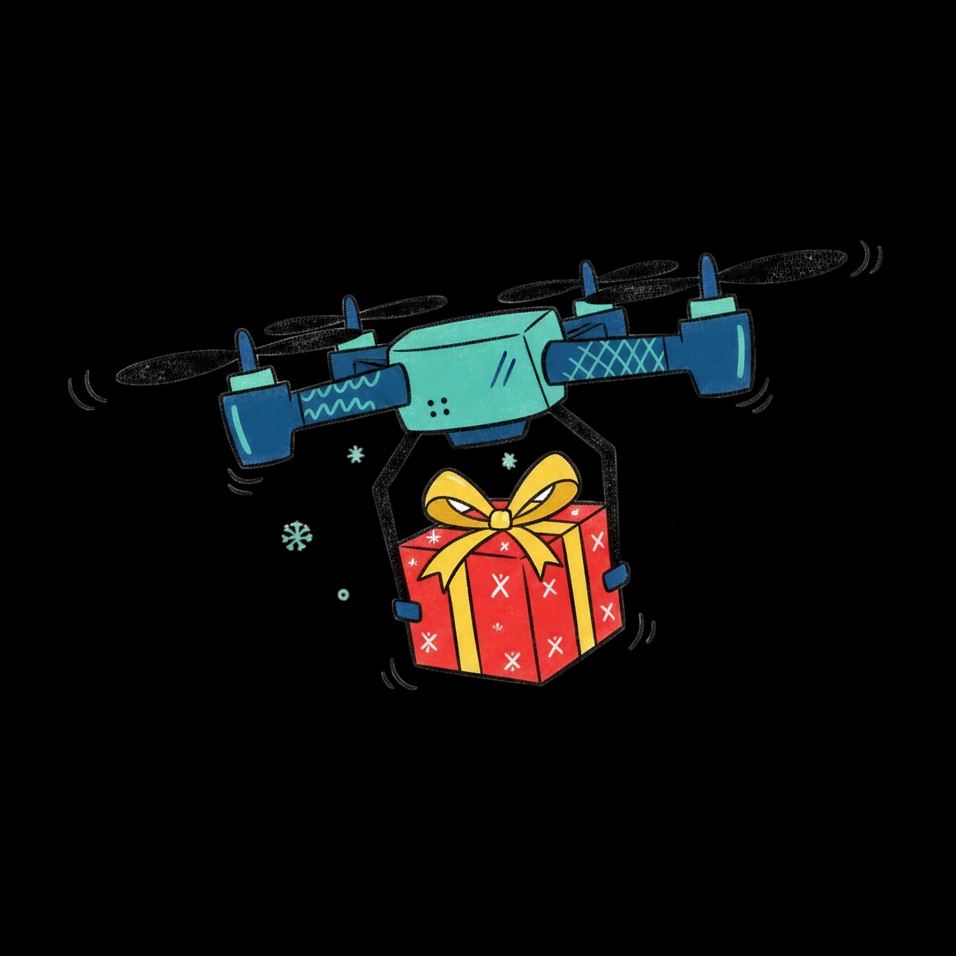 Holiday Drone Delivery