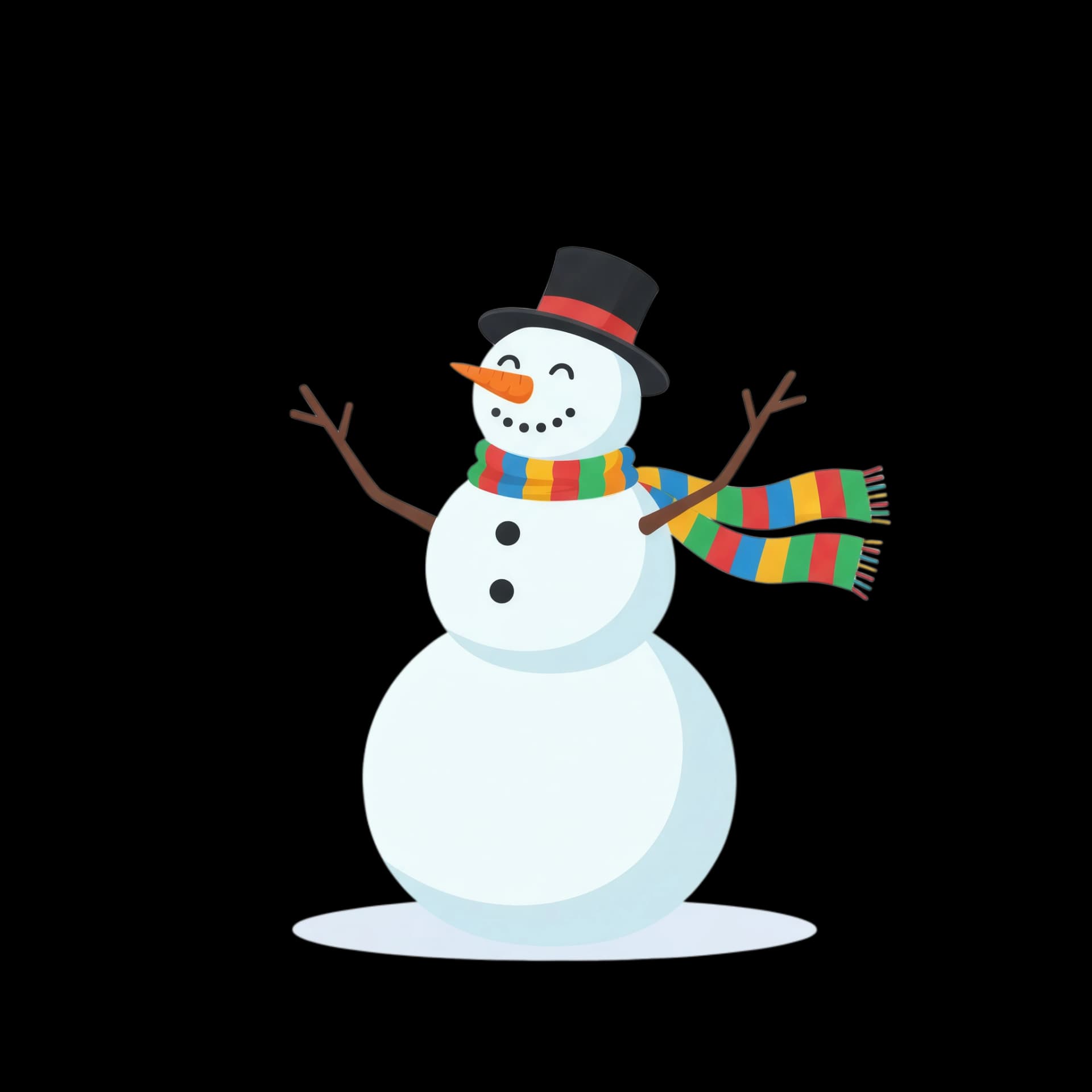 Juggling Snowman