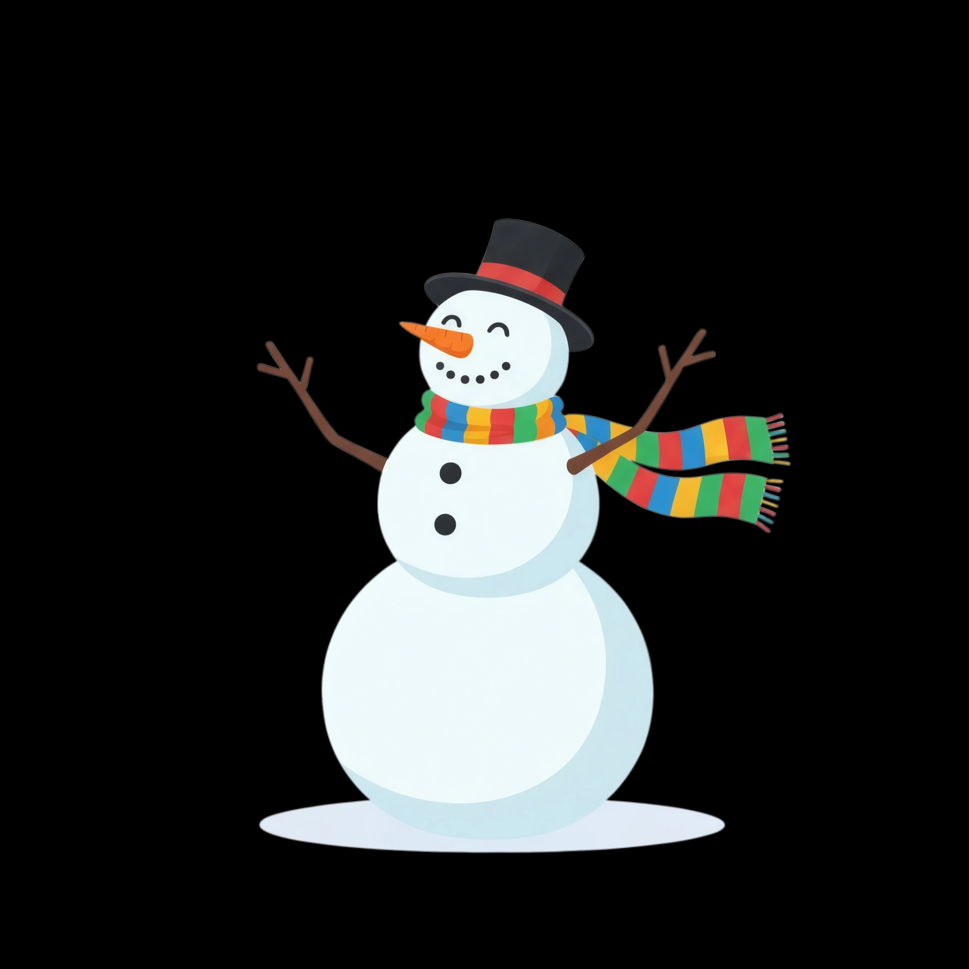 Juggling Snowman