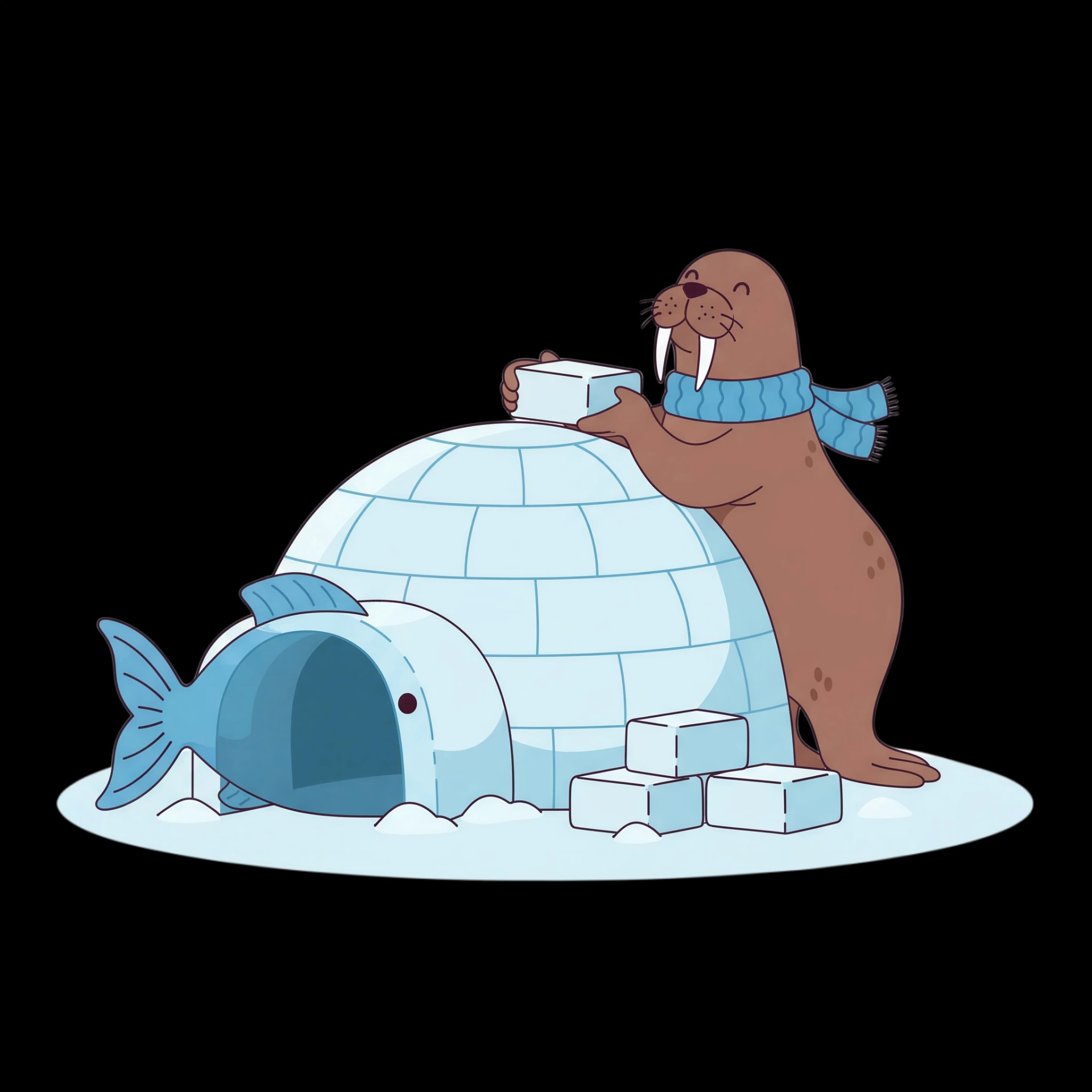 Walrus Igloo Builder
