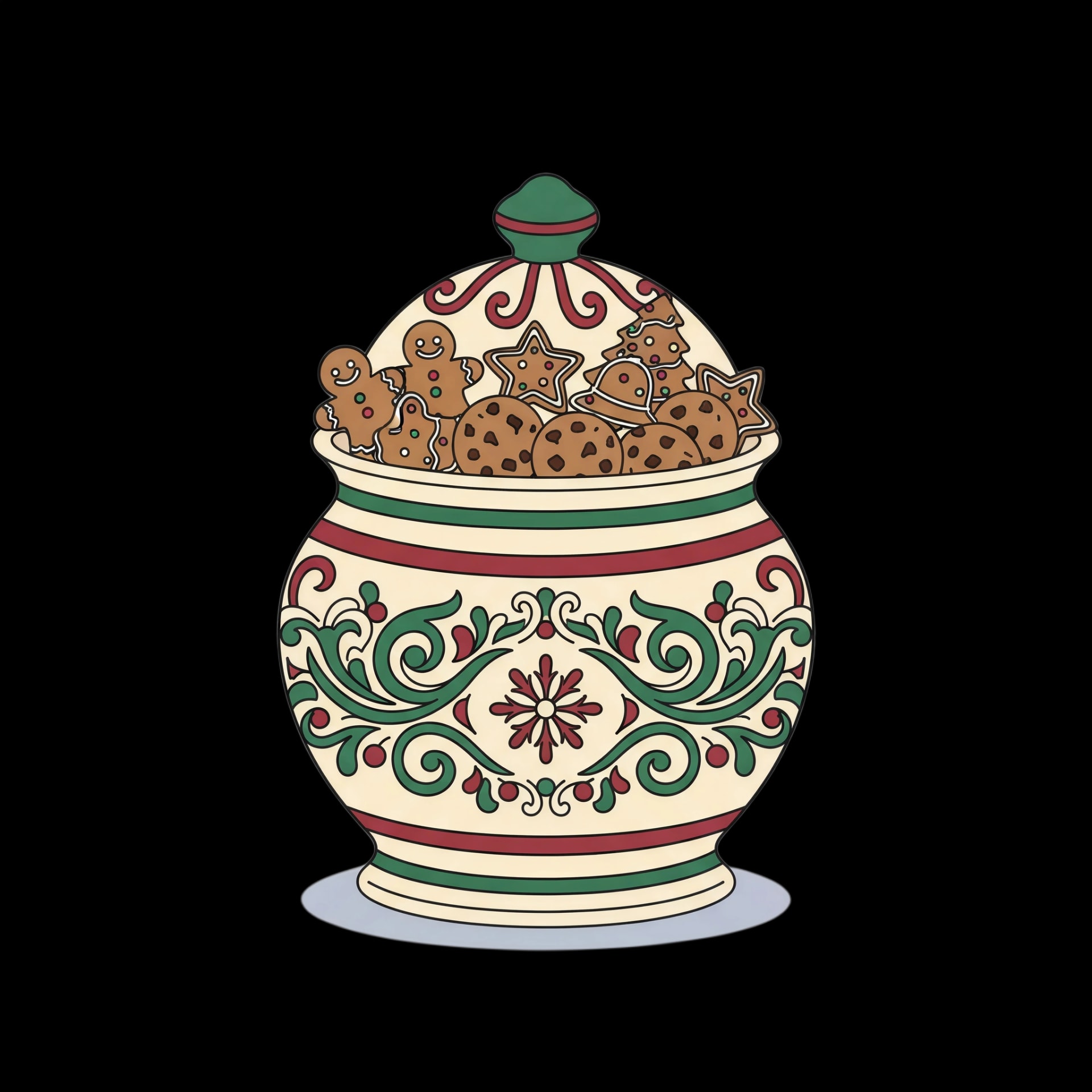 Holiday Cookie Jar