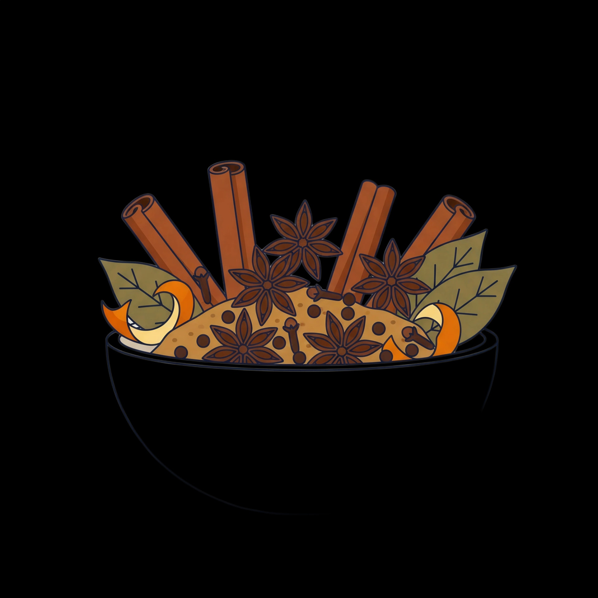 Winter Spices Bowl