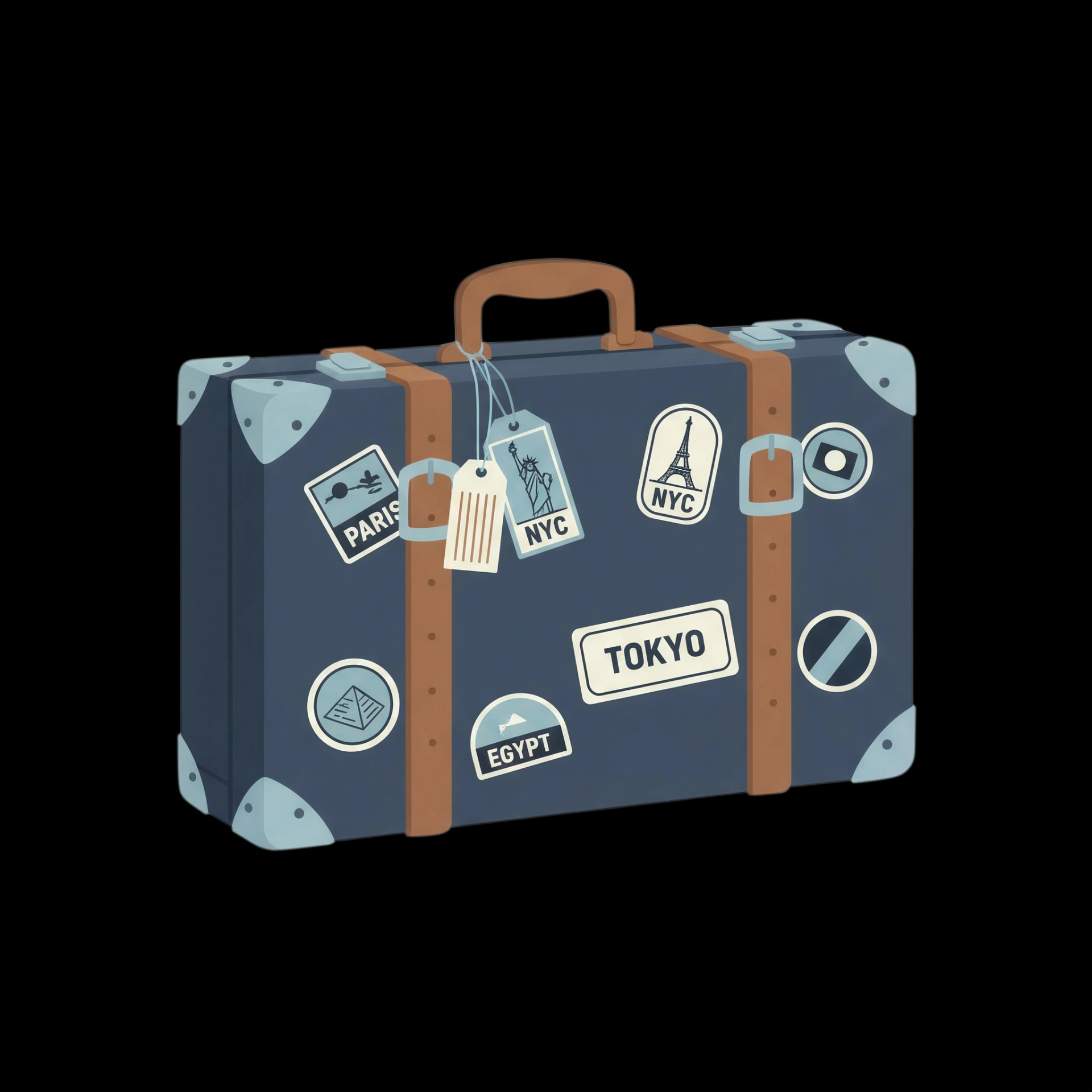 Well-Traveled Suitcase