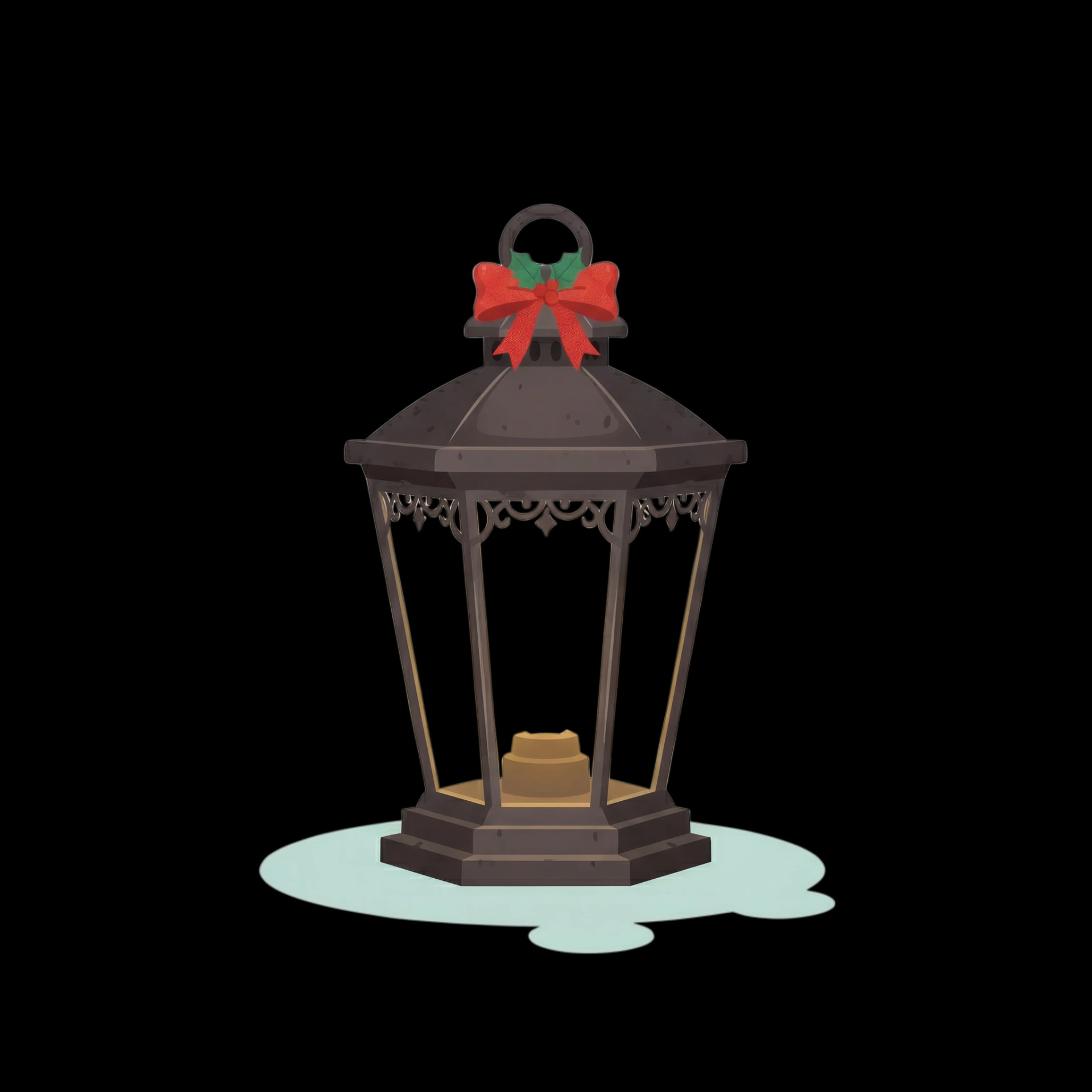 Glowing Holiday Lantern