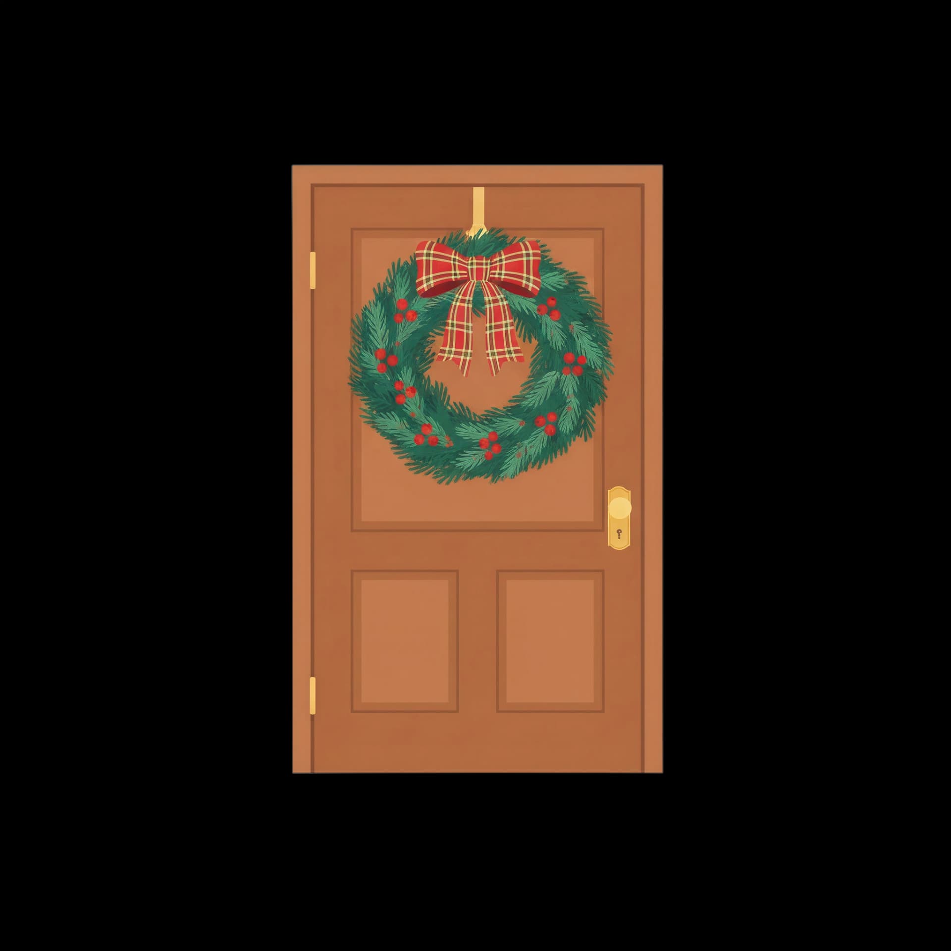 Festive Door Wreath