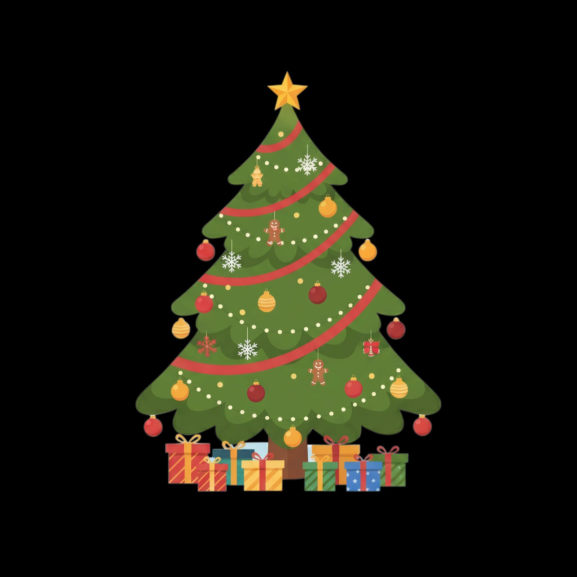 Decorated Christmas Tree