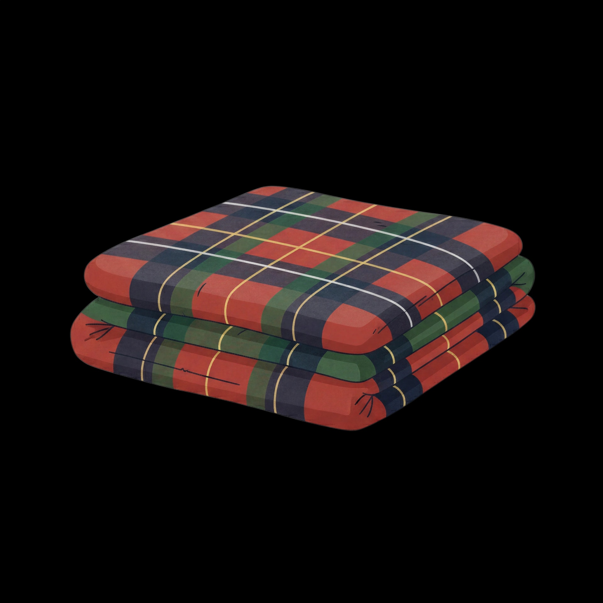 Festive Patterned Blanket