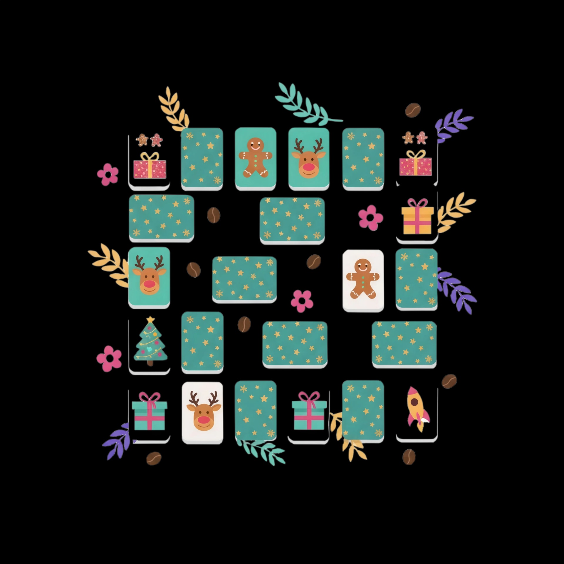 Holiday Matching Game