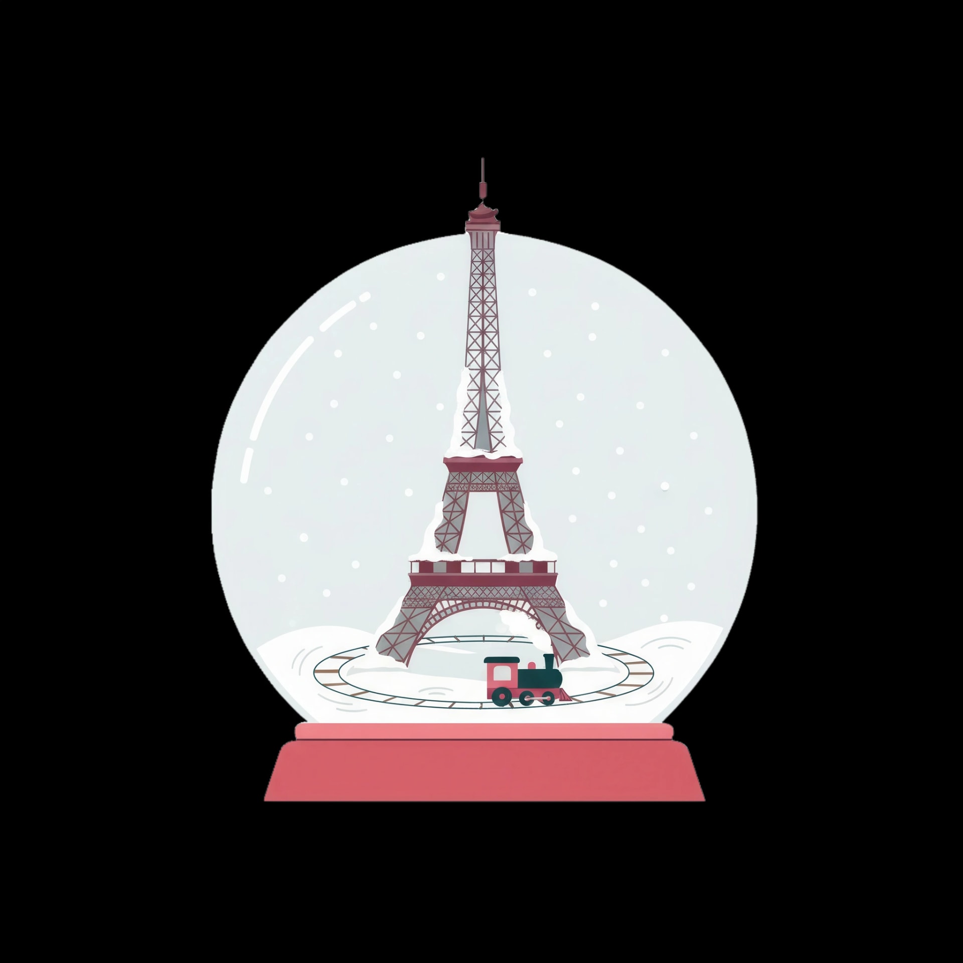 Landmark Snow Globe
