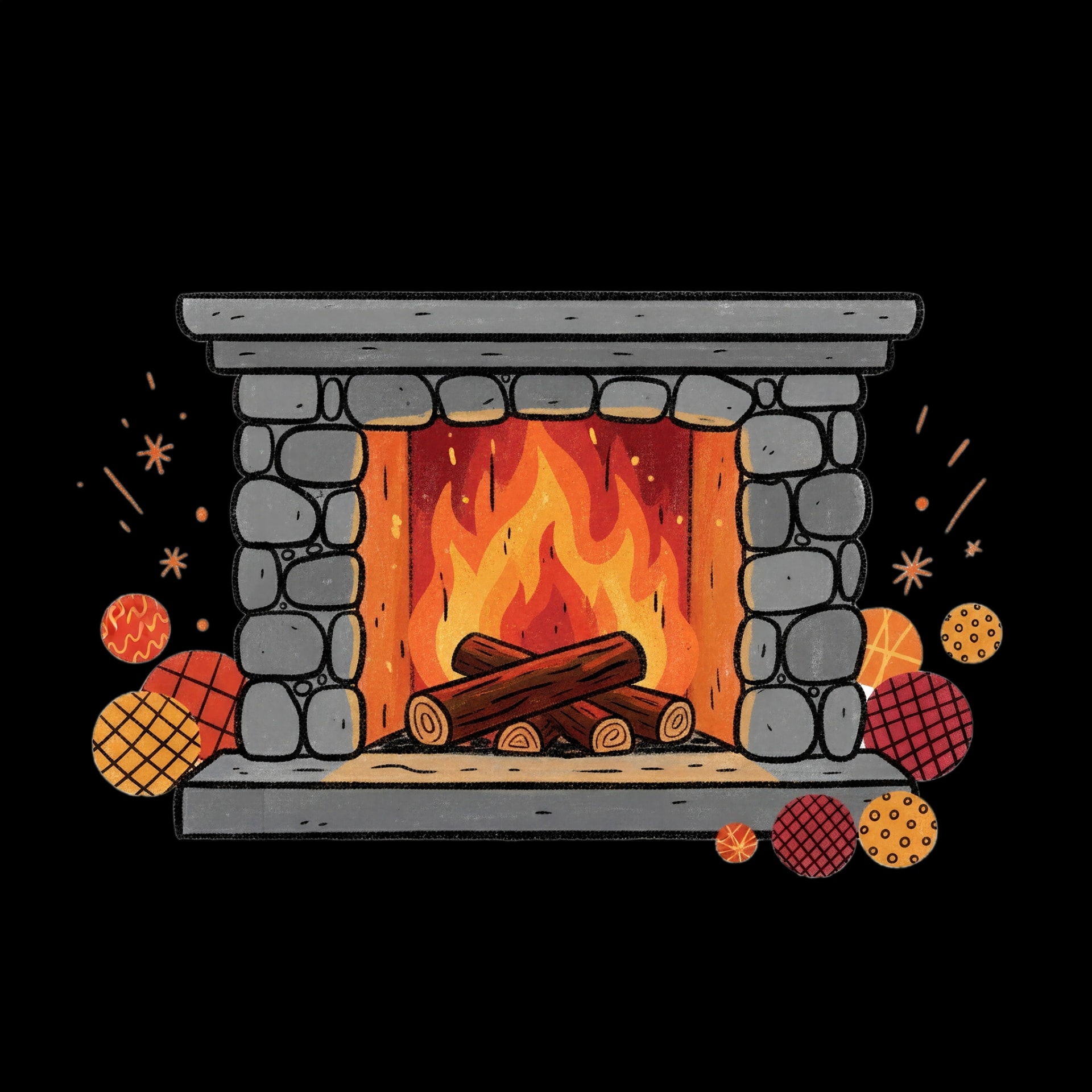 Cozy Fireplace