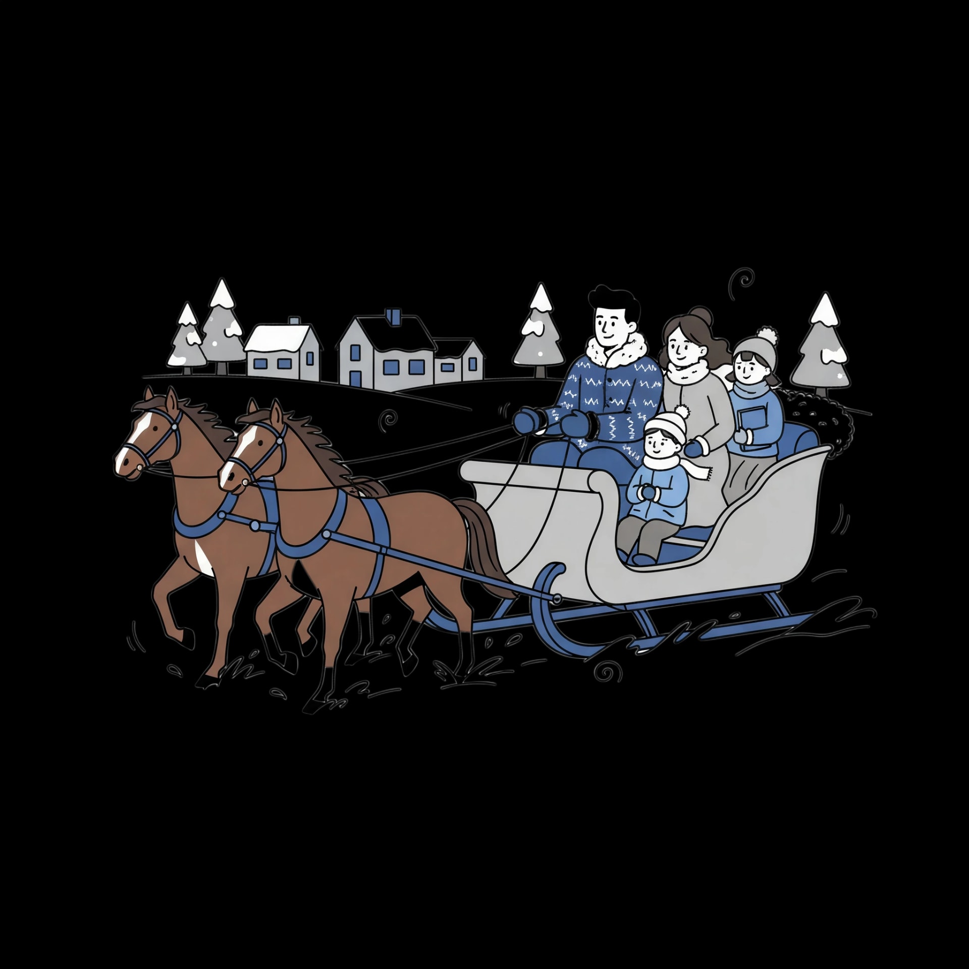 Village Sleigh Ride
