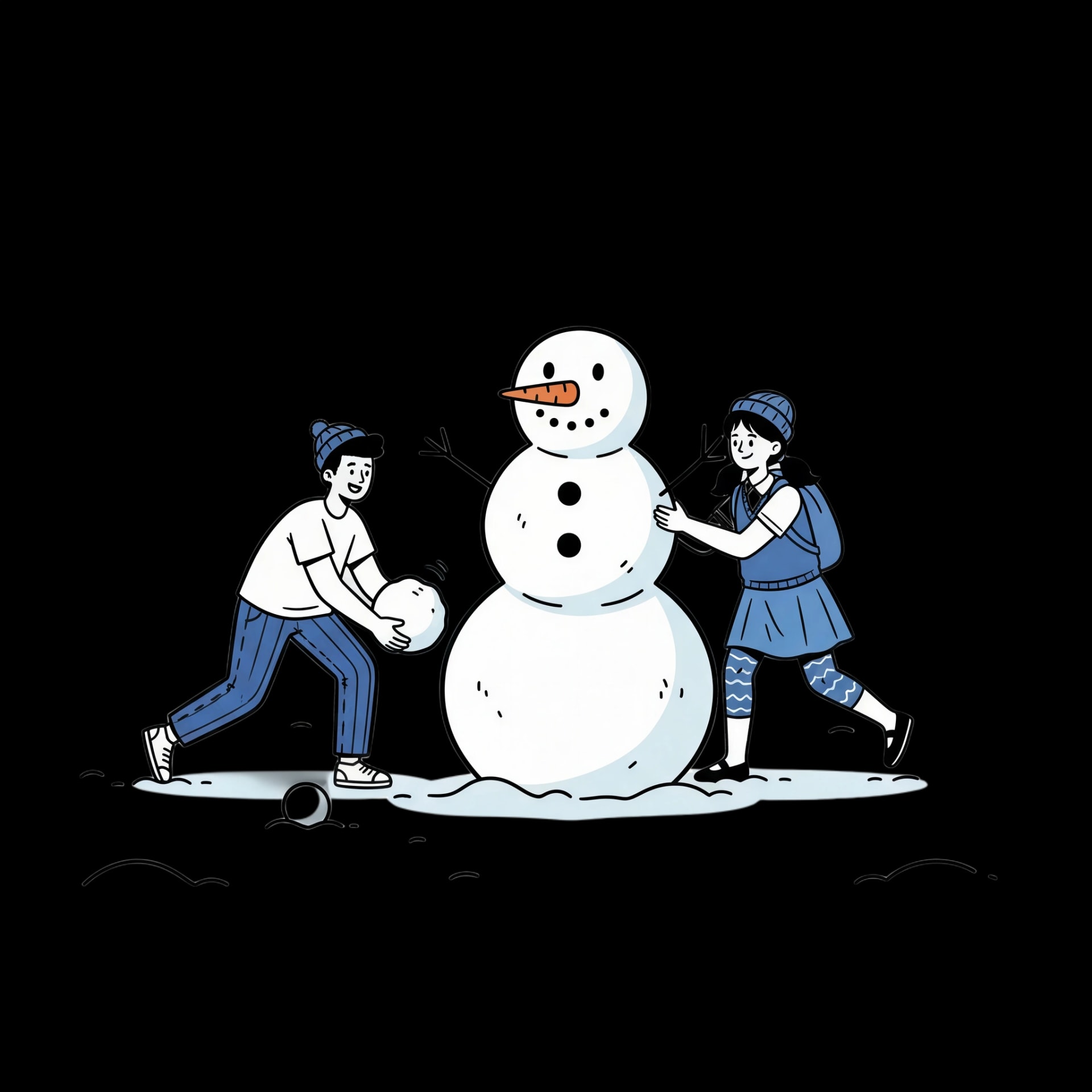 Building a Snowman