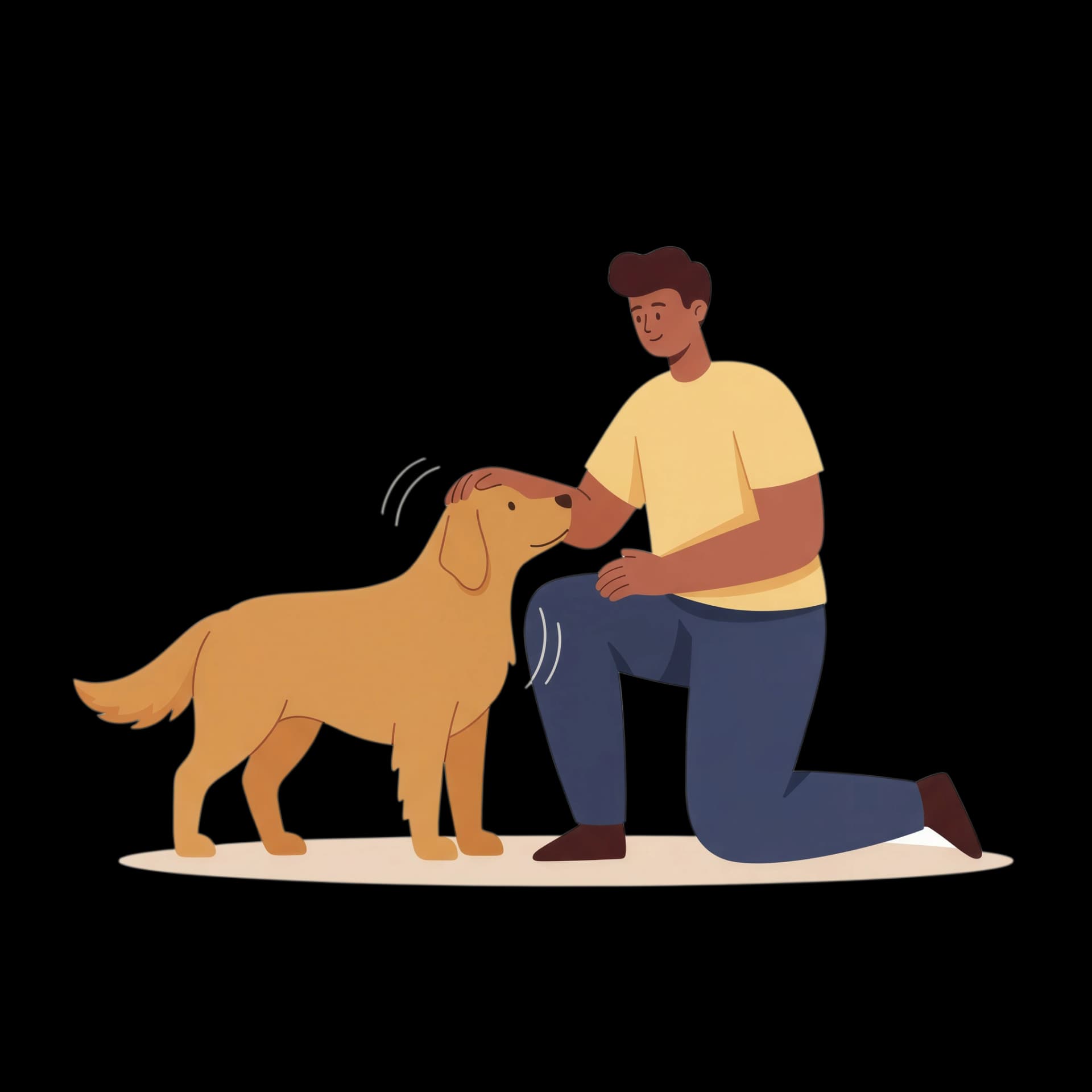 Comforting Pet Cuddles