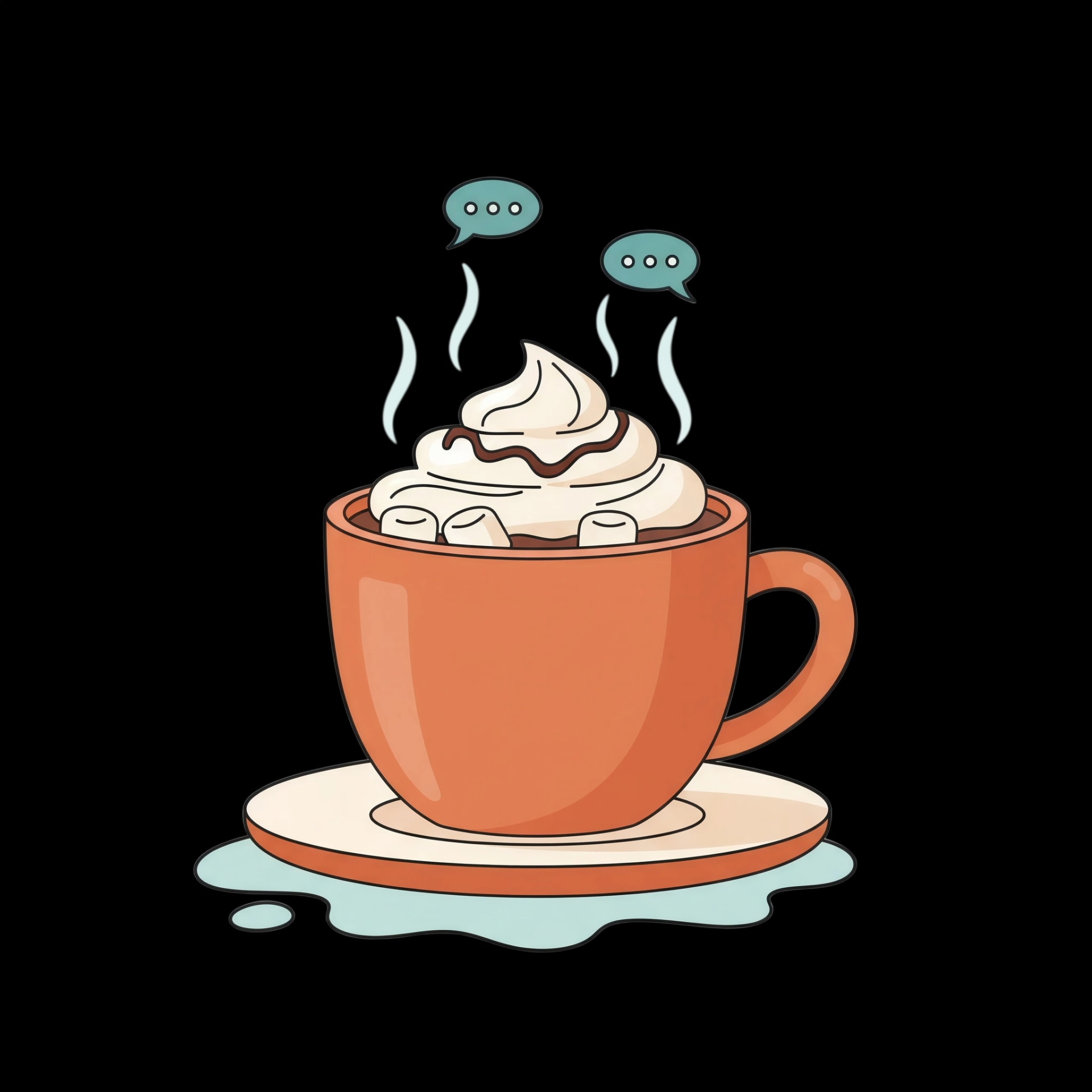 Steaming Hot Cocoa Mug