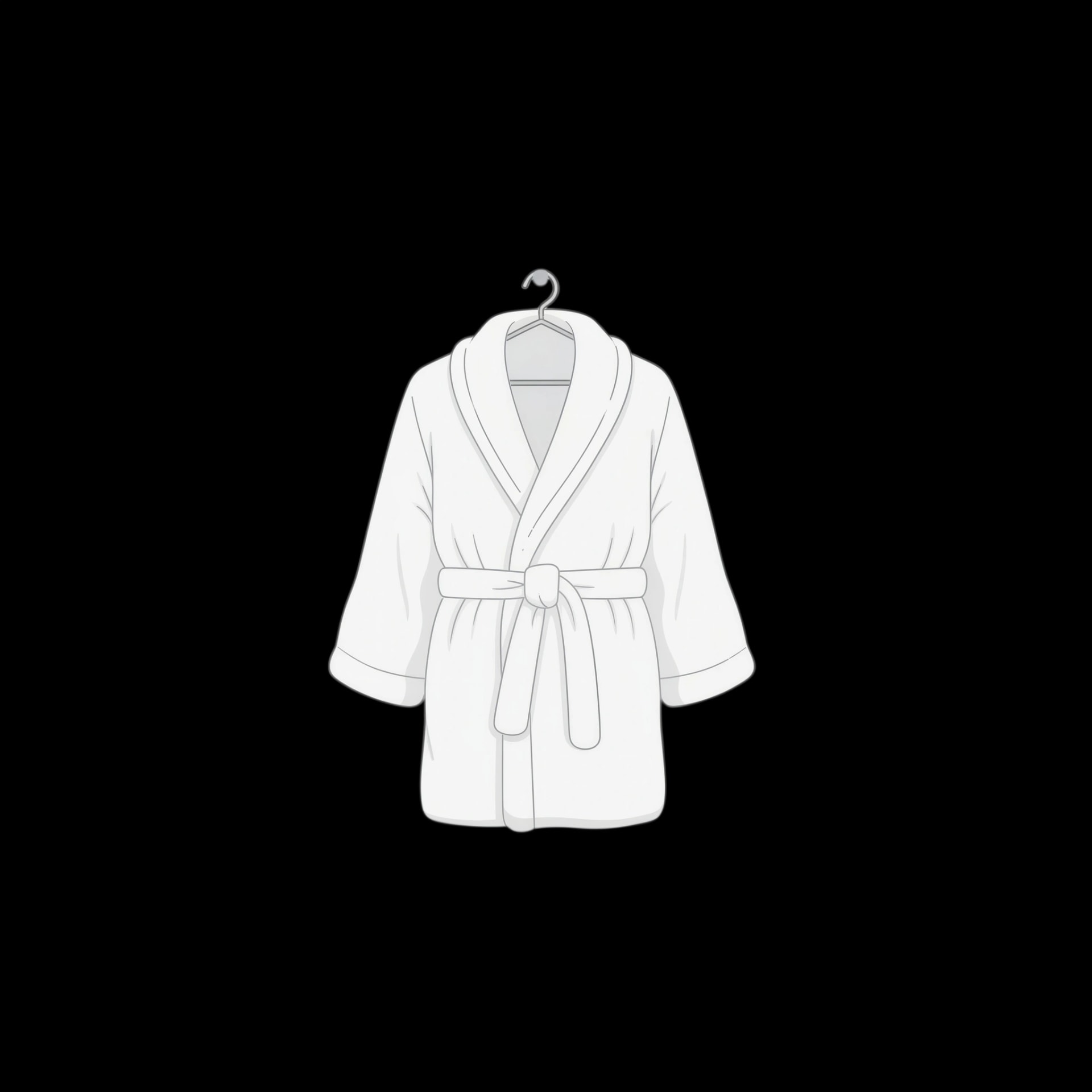 Plush Bathrobe Comfort