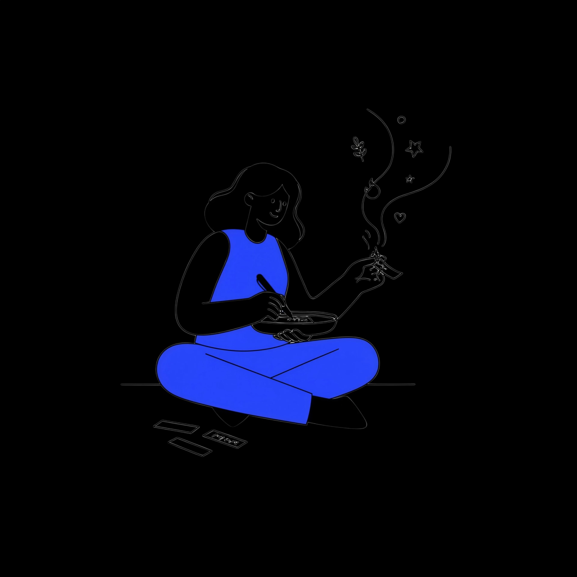 Solstice Wish Burning