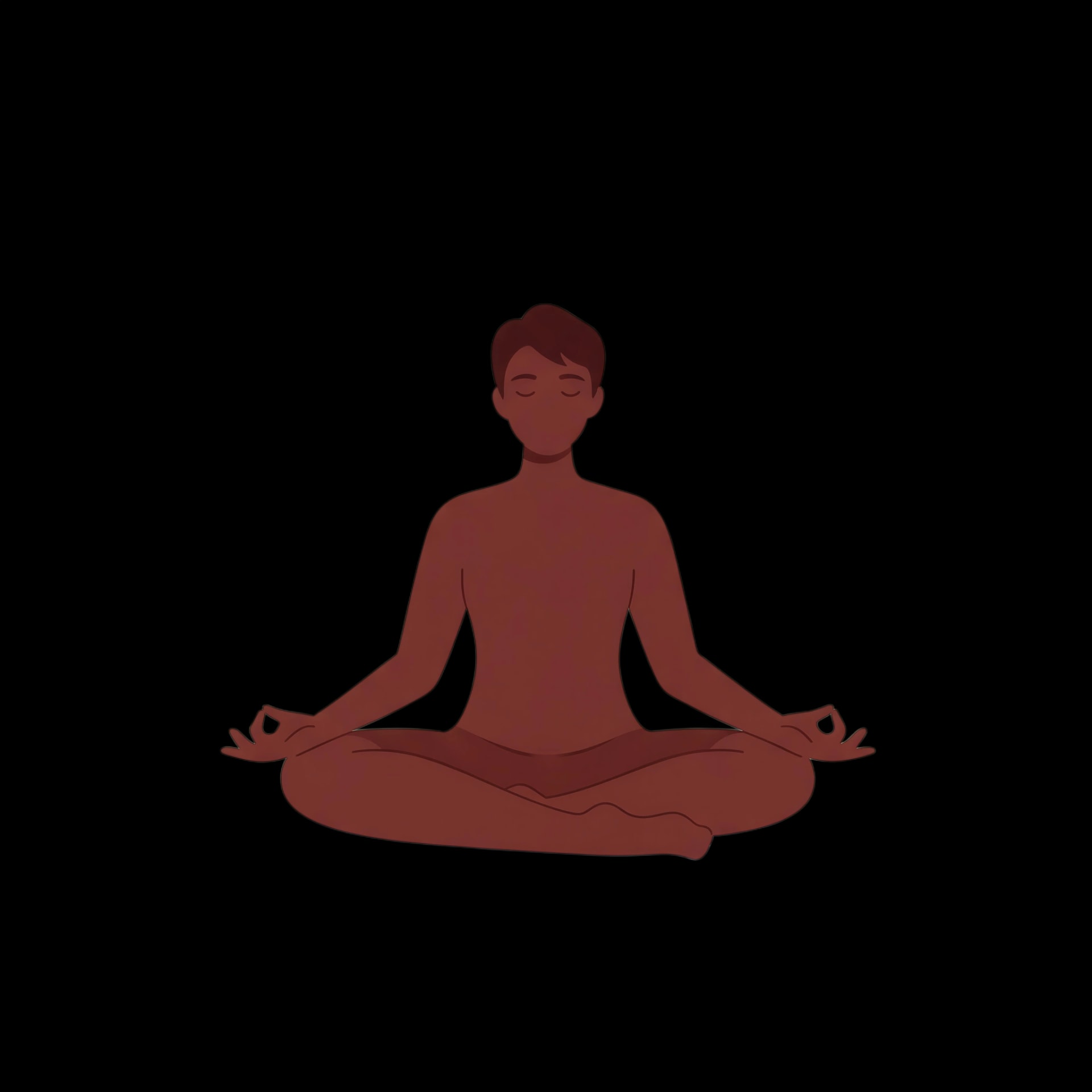 Meditative Silhouette