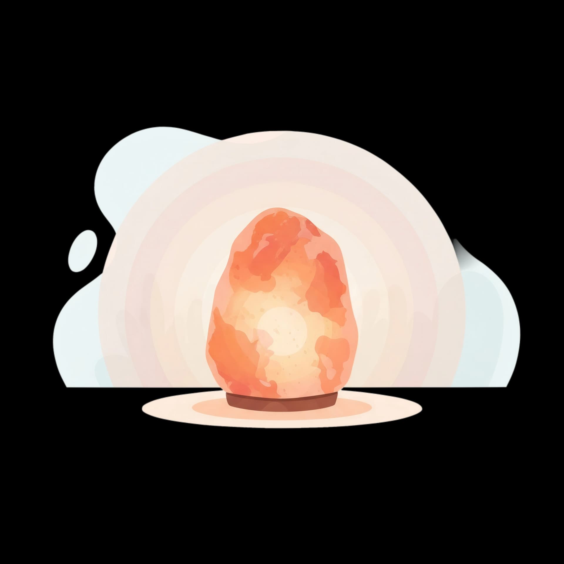 Salt Lamp Glow