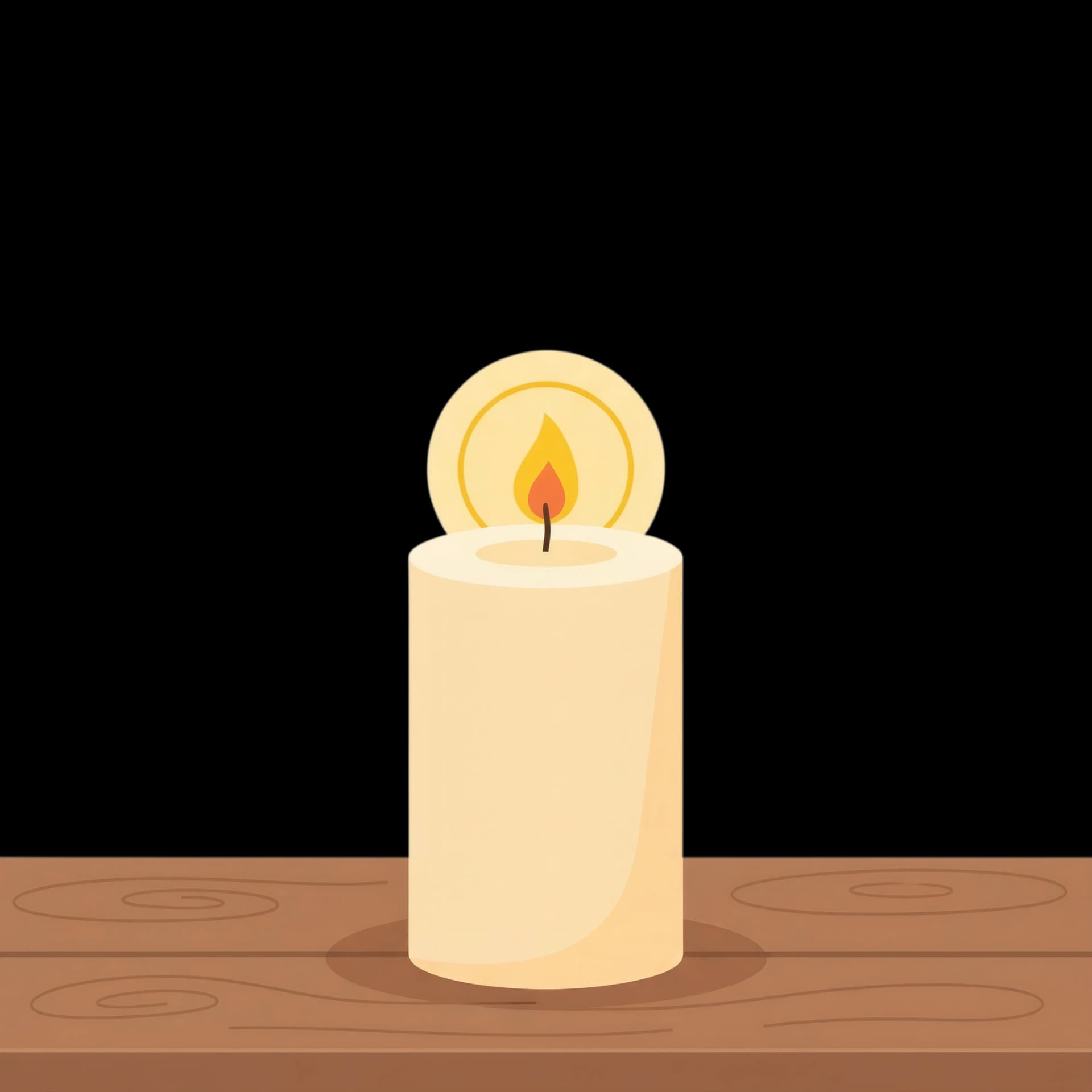 Solstice Candle