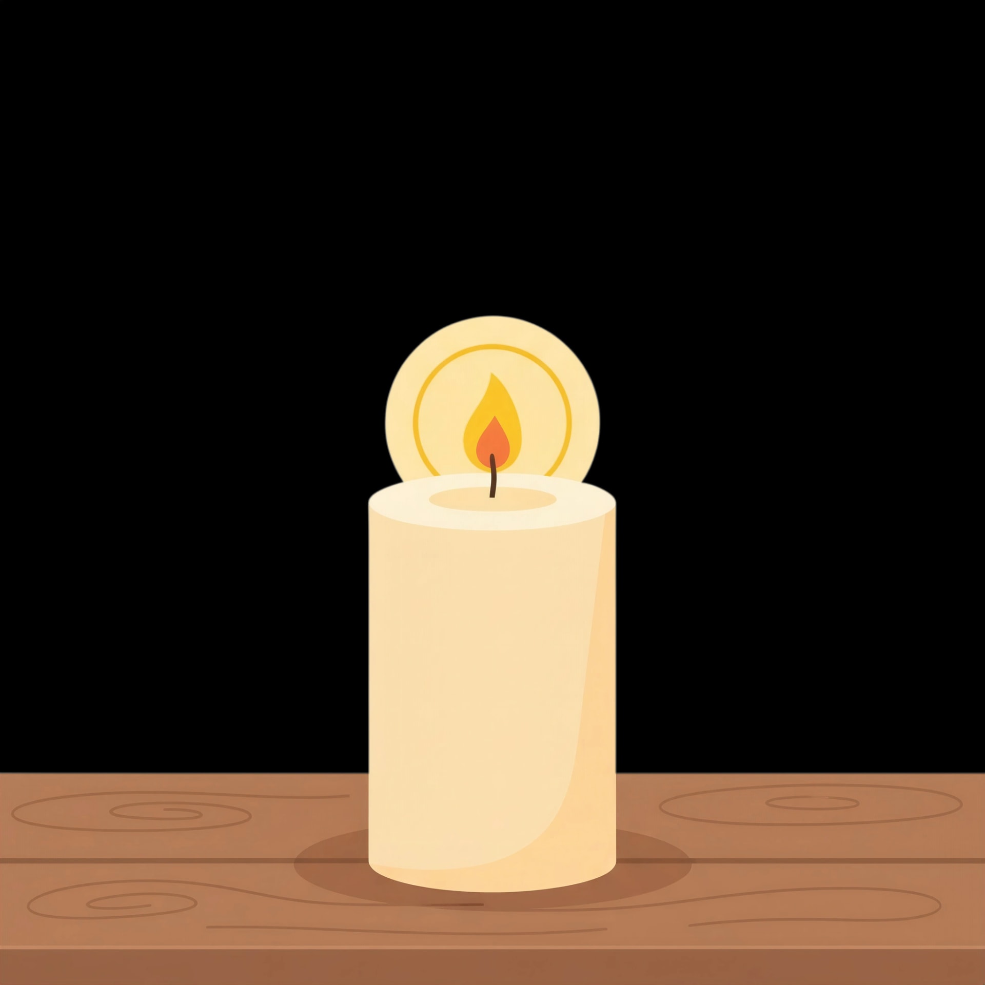 Solstice Candle