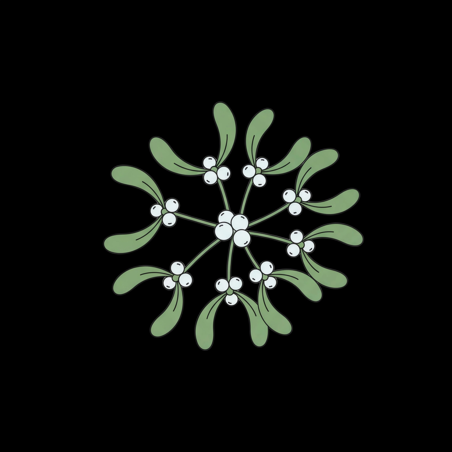 Mistletoe Cluster