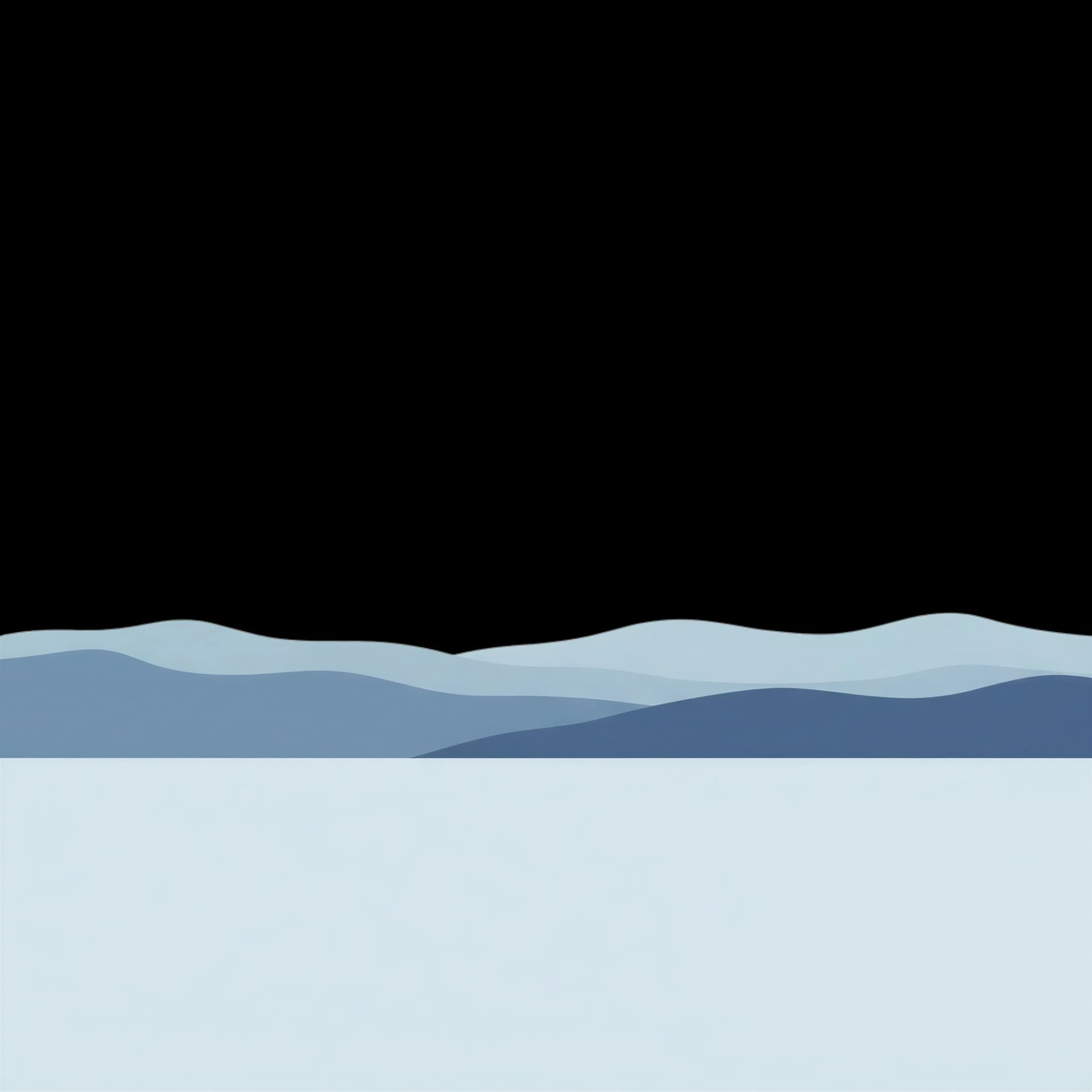 Barren Winter Horizon