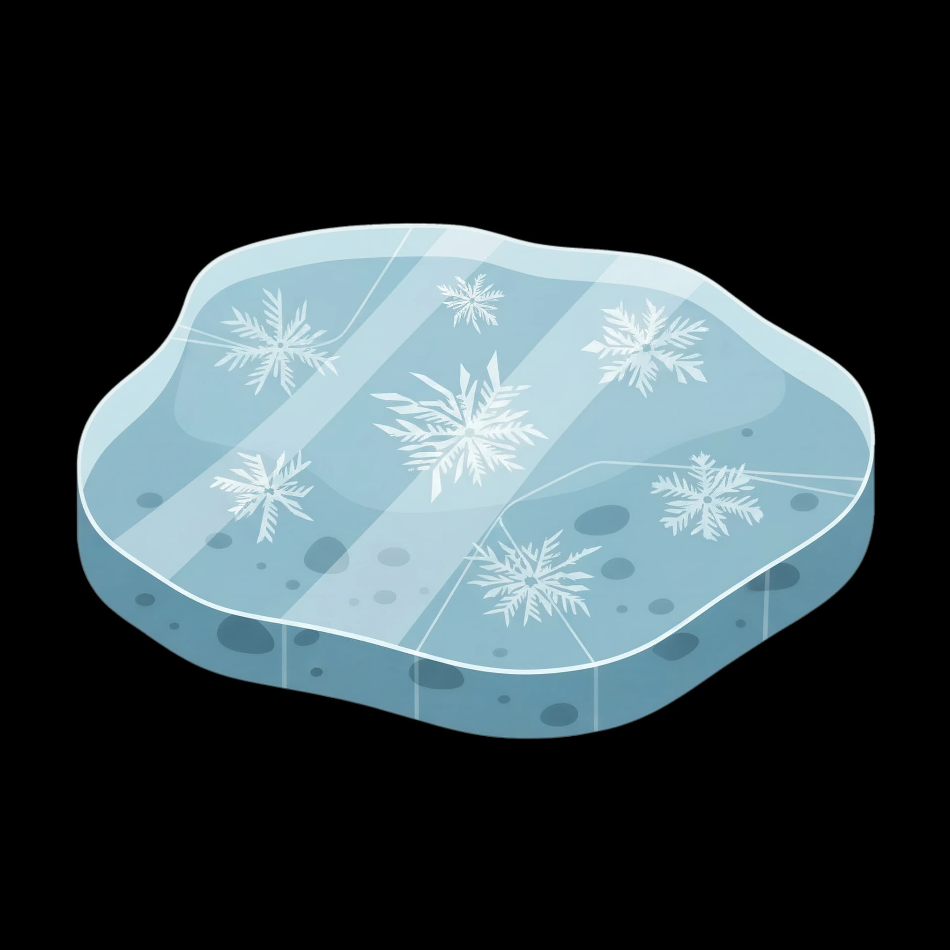 Frozen Stream Section