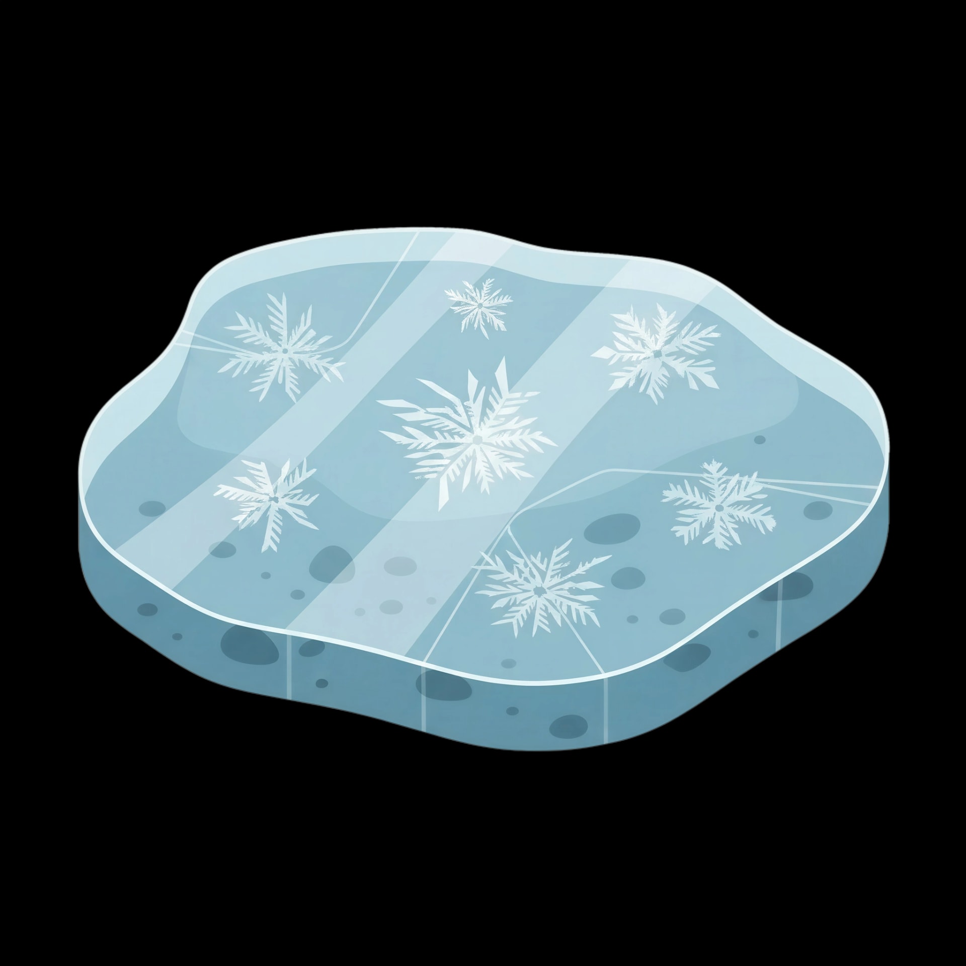 Frozen Stream Section