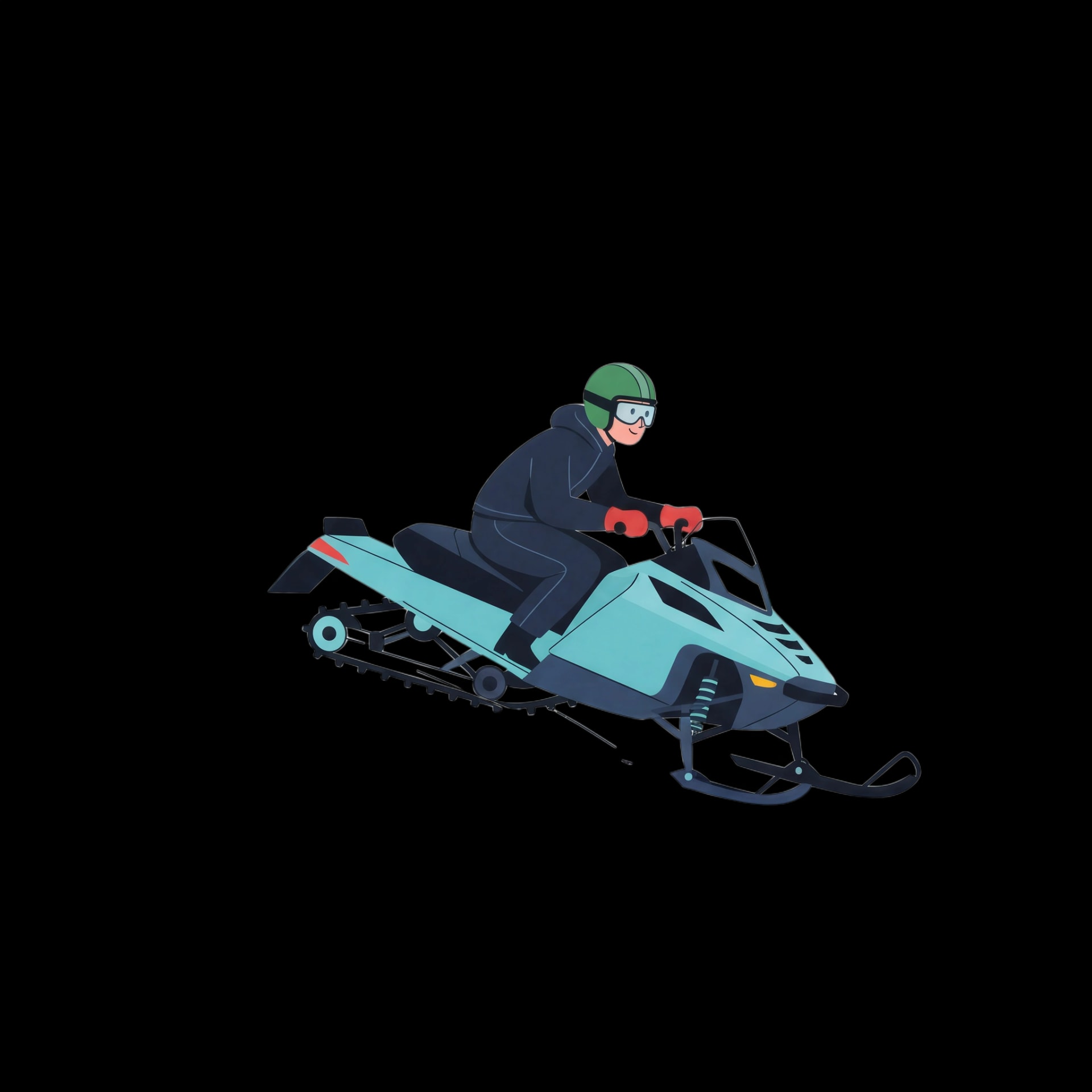 Snowmobile Rider