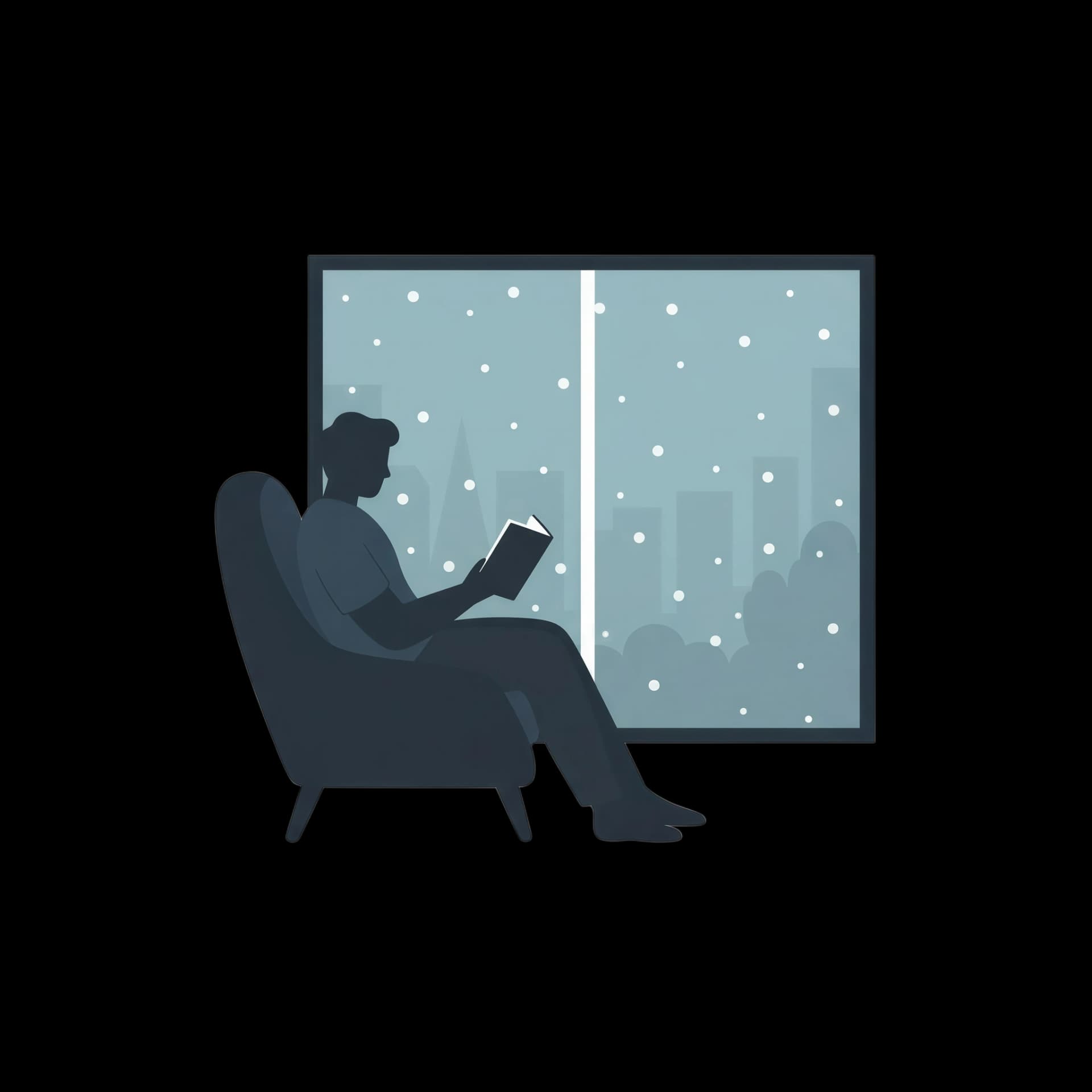 Winter Window Reader