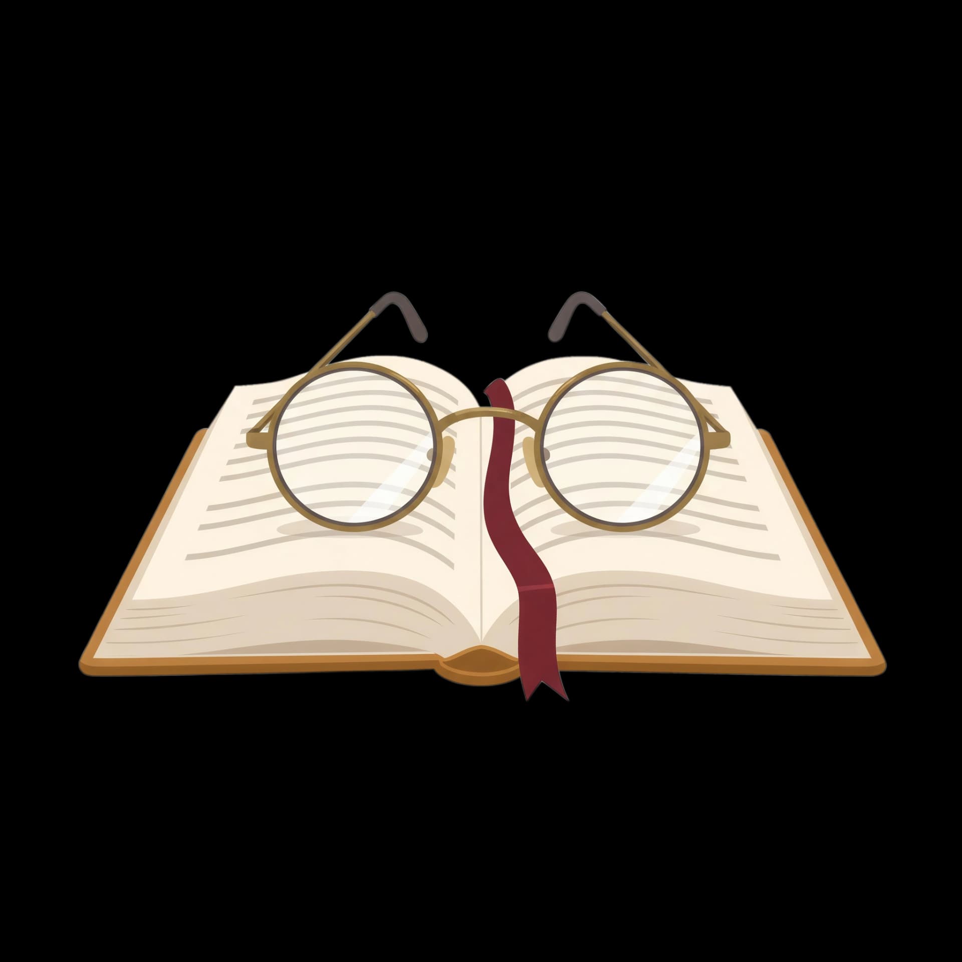 Novel and Glasses