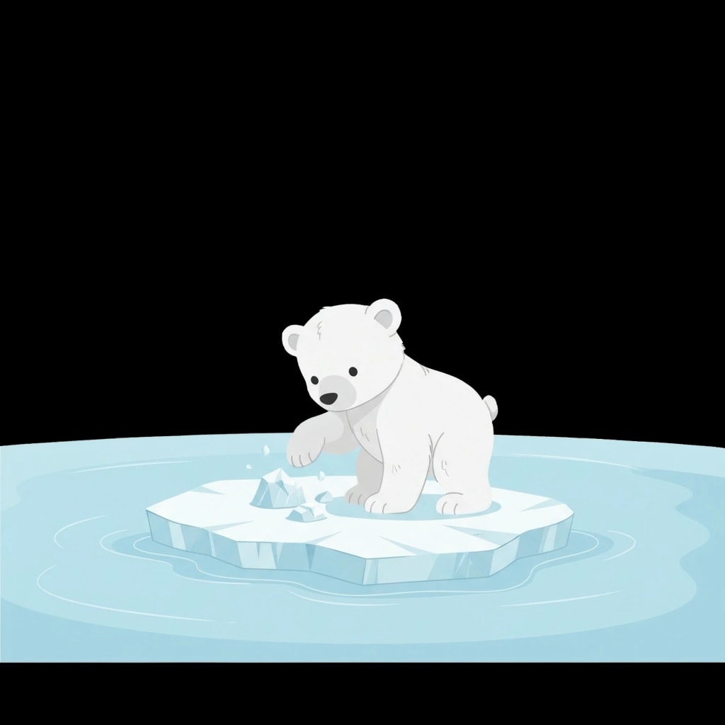 Playful Polar Bear Cub